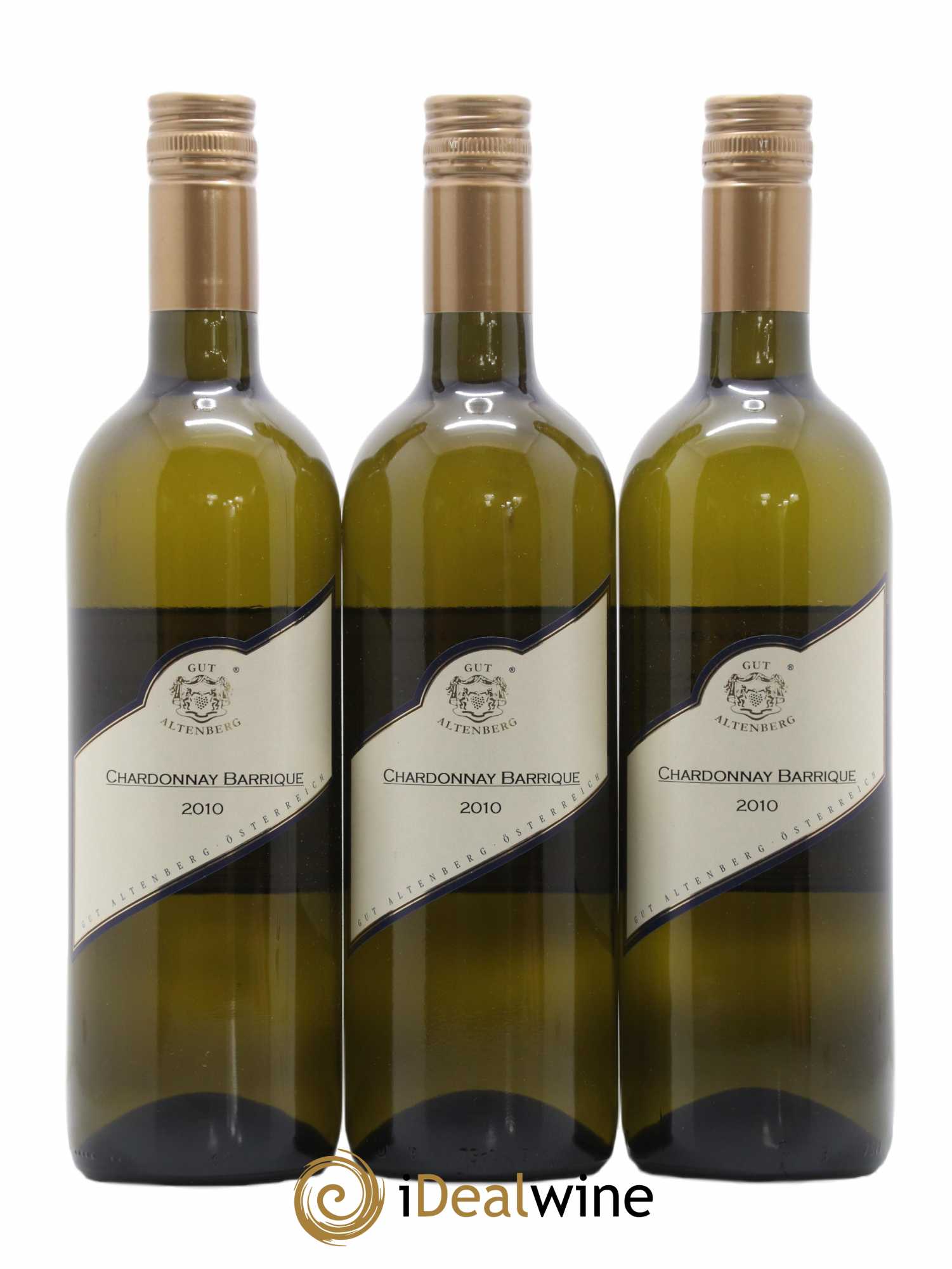 Autriche Gut Altenberg Barrique Chardonnay 2010 - Posten von 3 Flaschen - 0