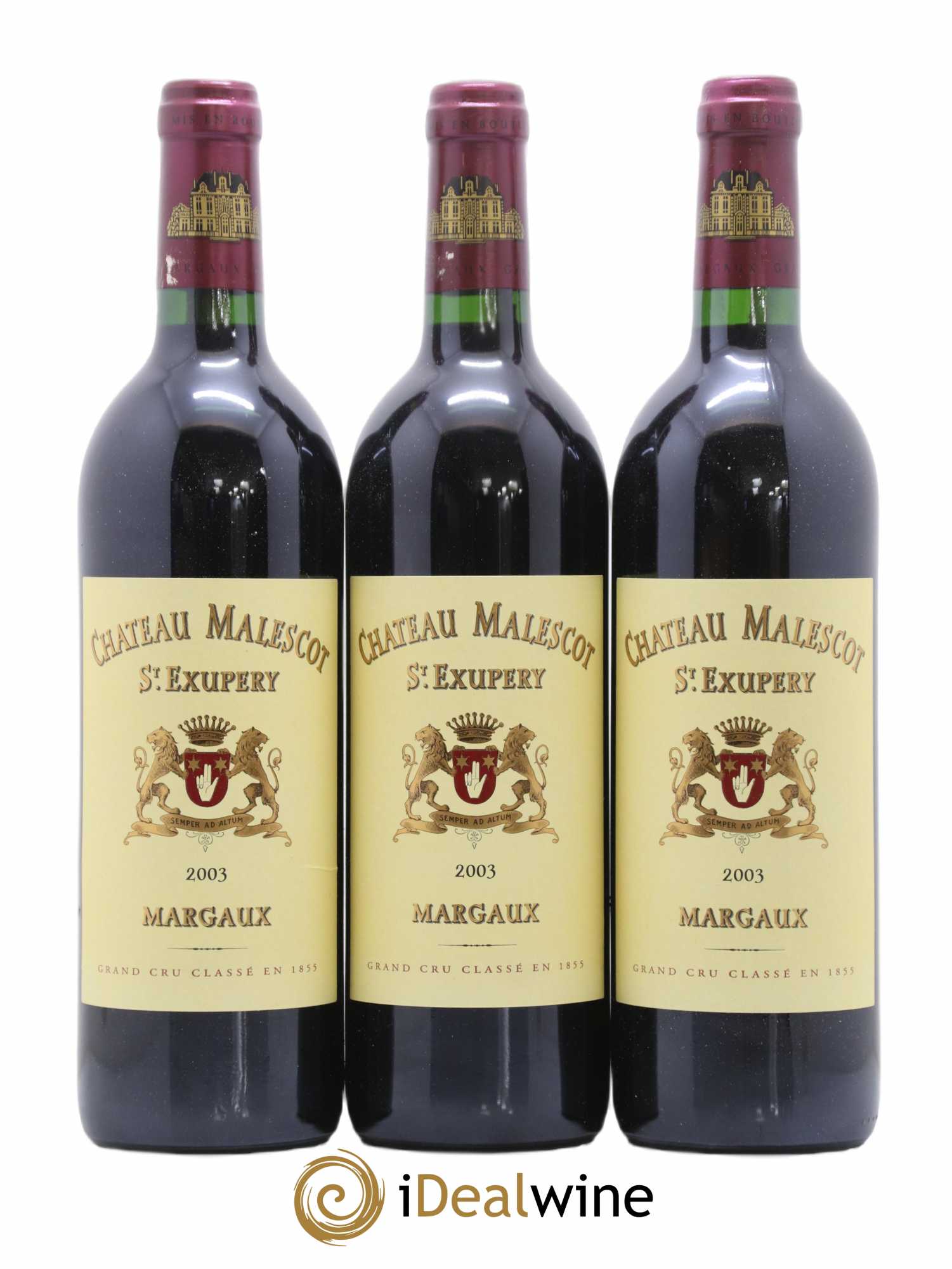 Château Malescot Saint-Exupéry 3ème Grand Cru Classé 2003 - Lotto di 12 bottiglie - 1
