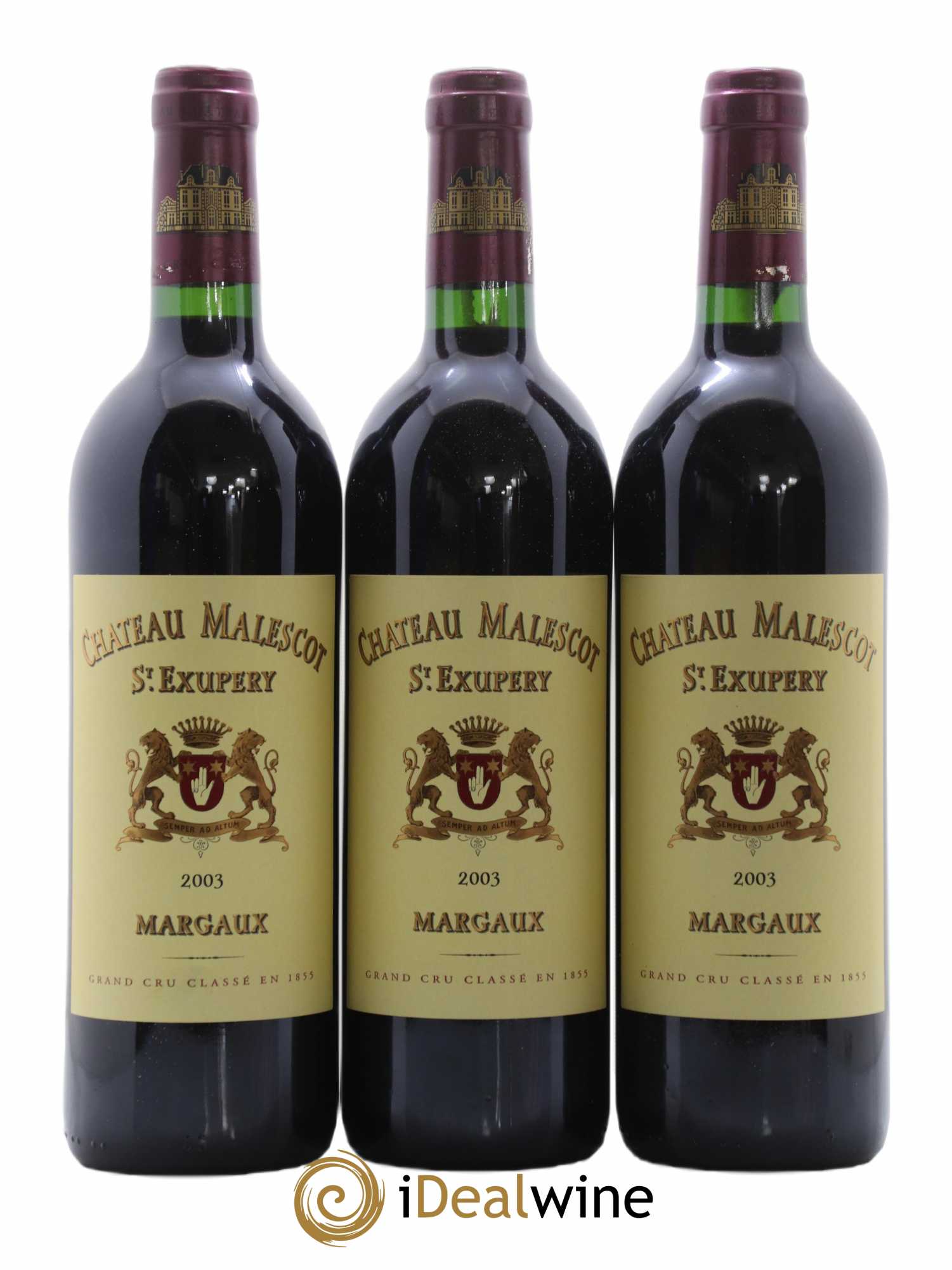 Château Malescot Saint-Exupéry 3ème Grand Cru Classé 2003 - Lotto di 12 bottiglie - 1