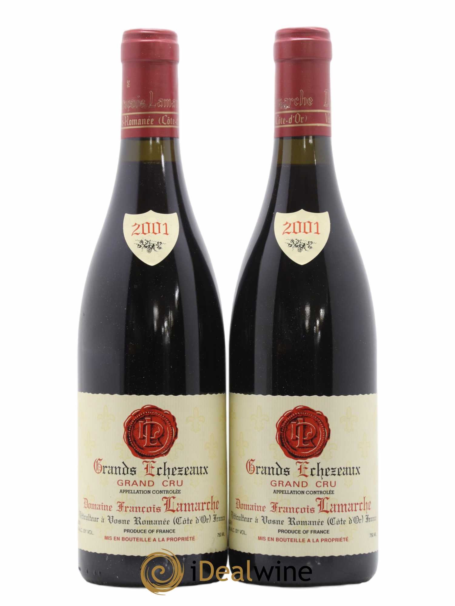 Grands-Echezeaux Grand Cru Lamarche (Domaine) 2001 - Lot de 2 bouteilles - 0