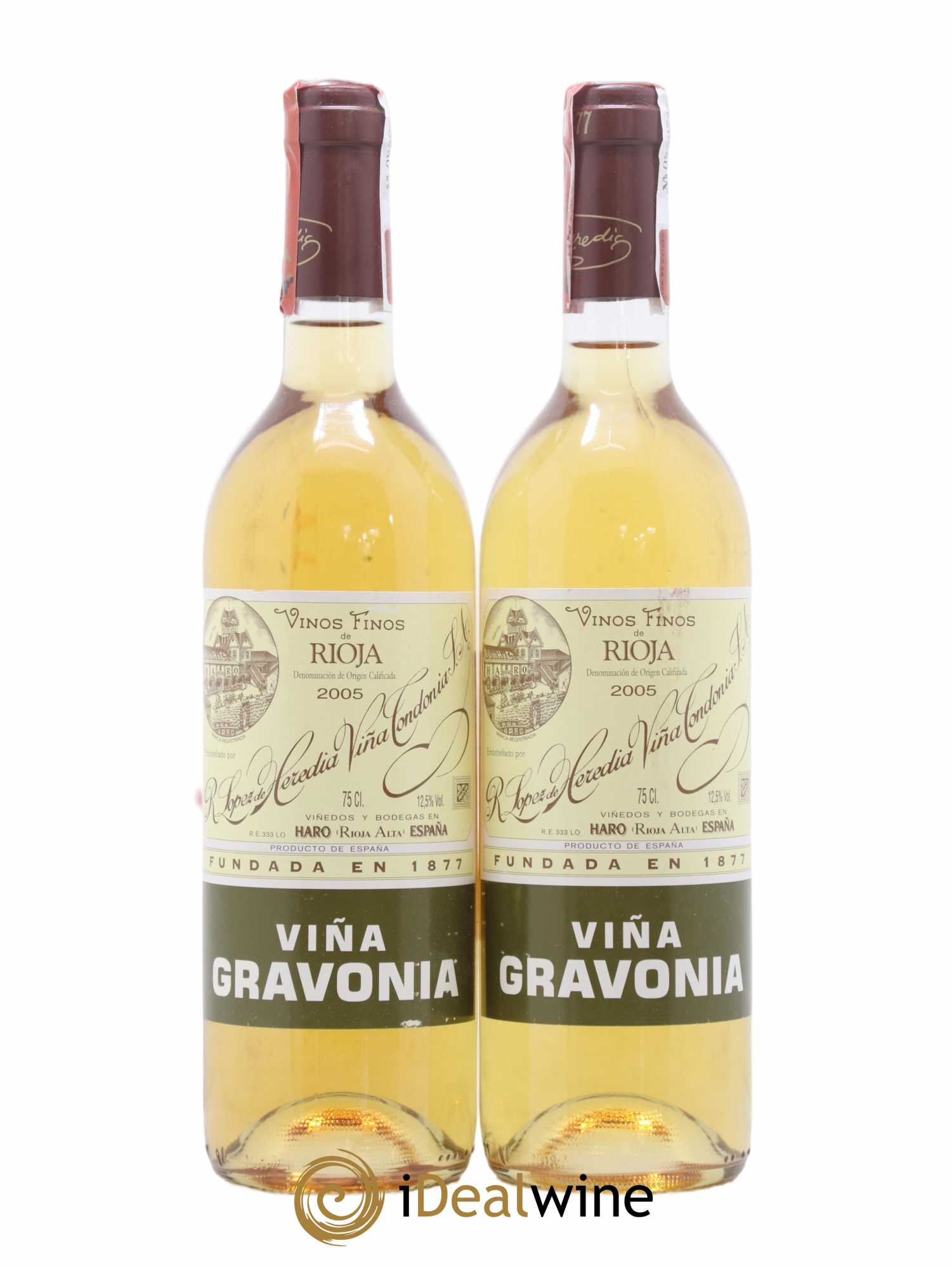 Rioja DOCA Vina Gravonia Lopez De Heredia Vina Tondonia 2005 - Lotto di 2 bottiglie - 0