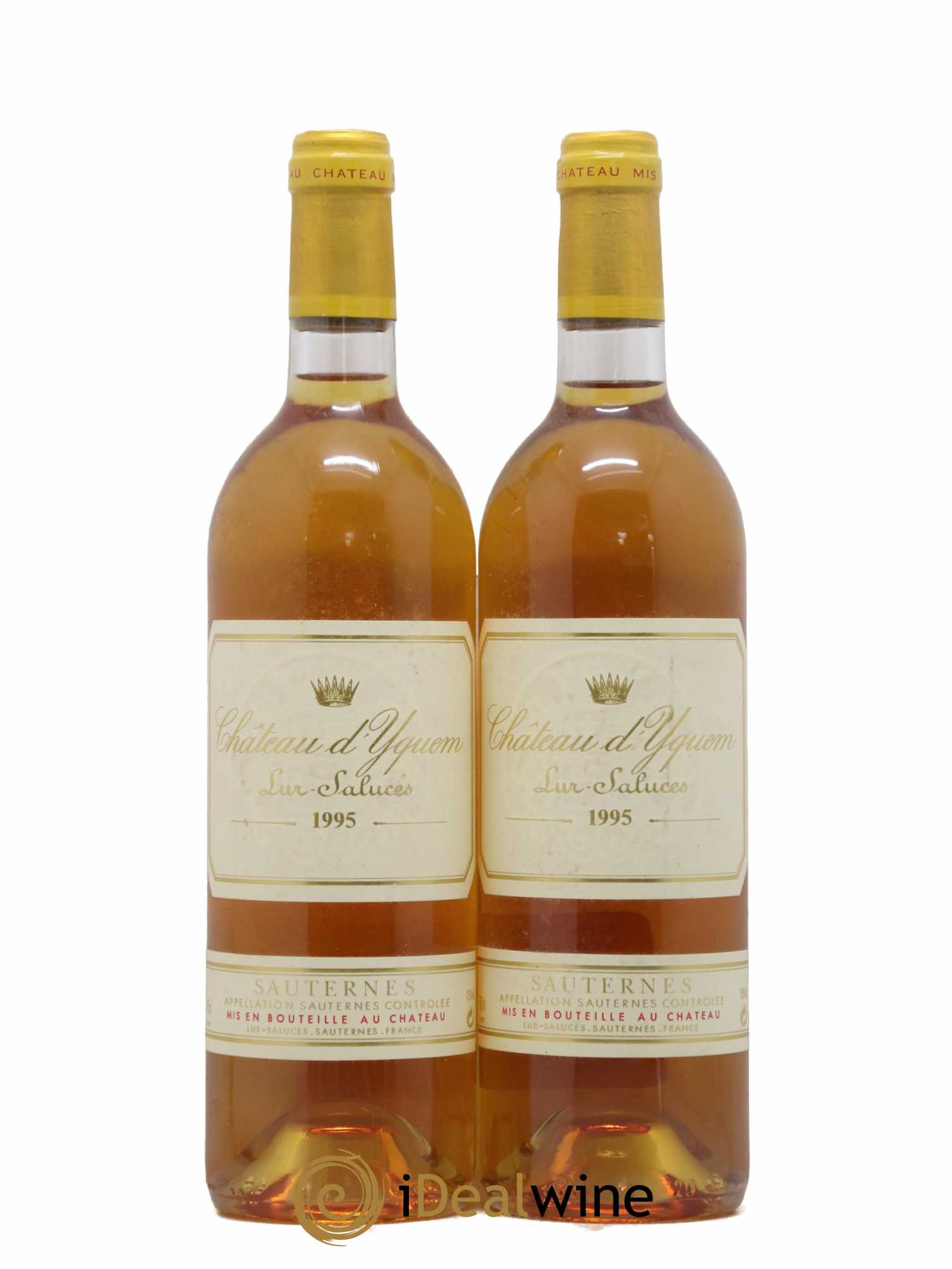 Château d' Yquem 1er Cru Classé Supérieur 1995 - Lotto di 2 bottiglie - 0