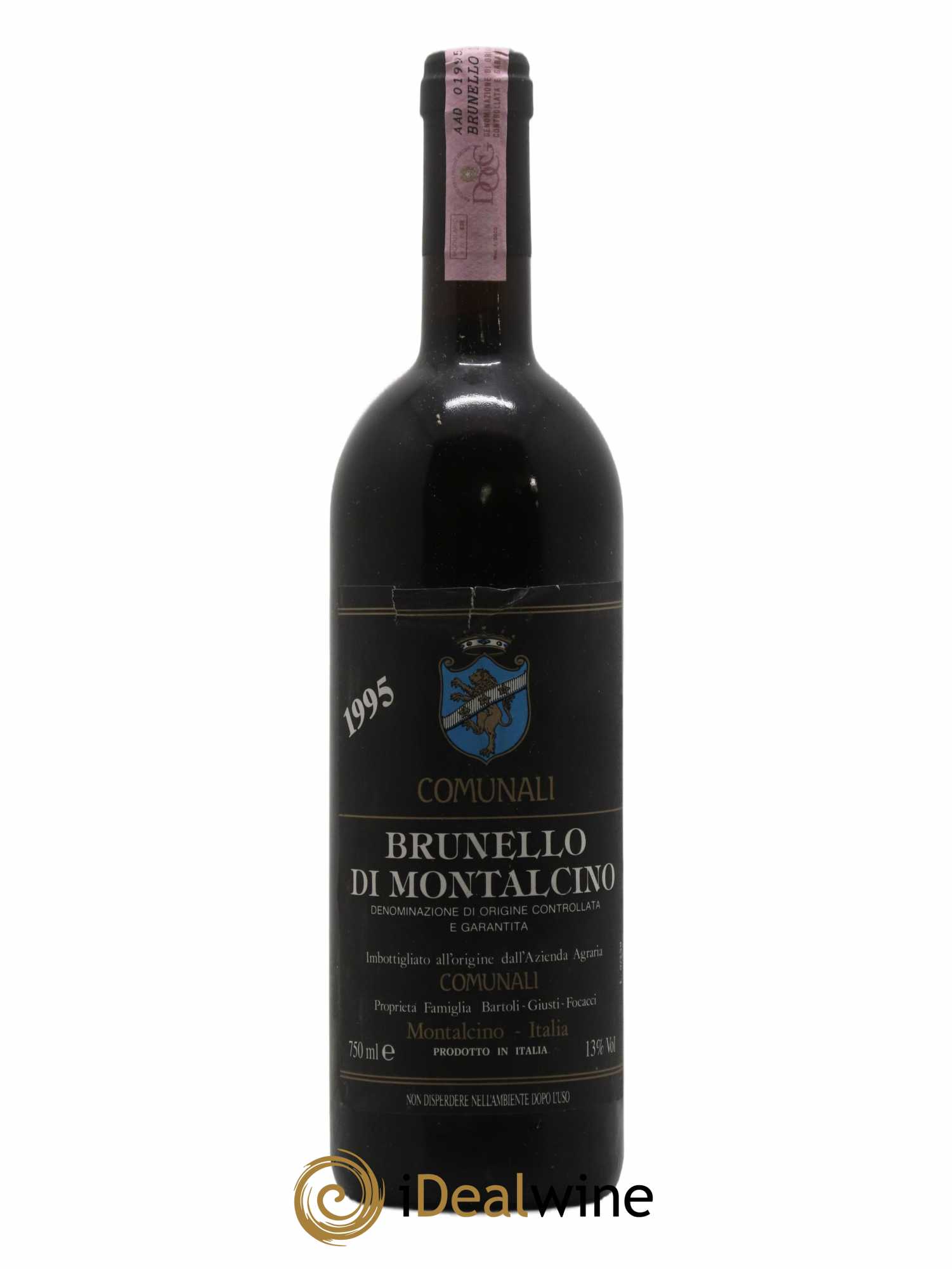 Brunello di Montalcino Comunali Bartoli Giusti Tenuta 1995 - Posten von 1 Flasche - 0