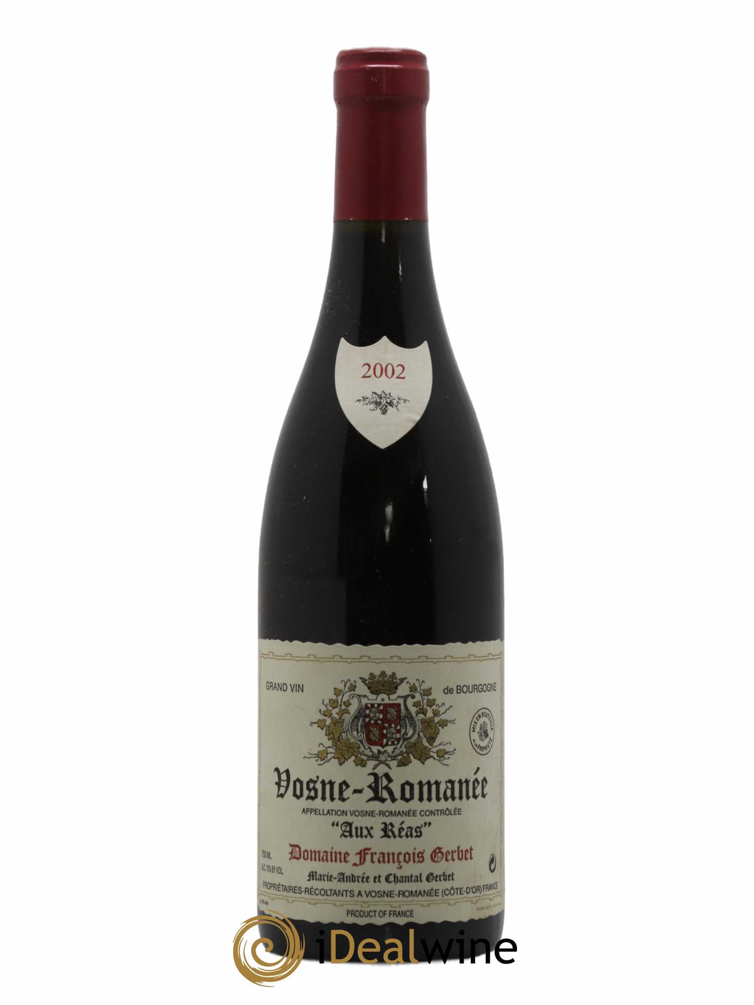 Vosne-Romanée Aux Réas François Gerbet 2002 - Lot de 1 bouteille - 0