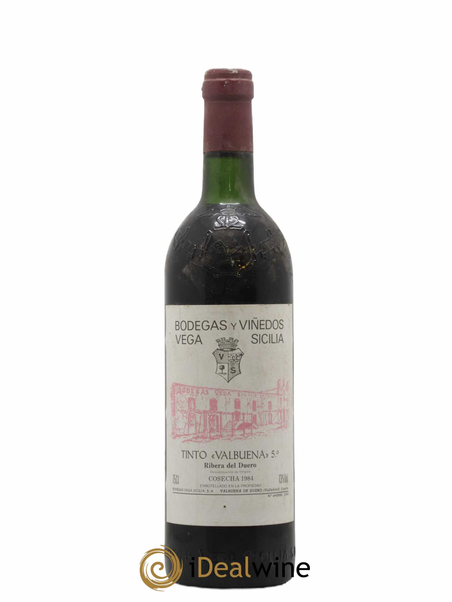 Ribera Del Duero DO Vega Sicilia Valbuena 5 ano Famille Alvarez 1984 - Lot de 1 bouteille - 0