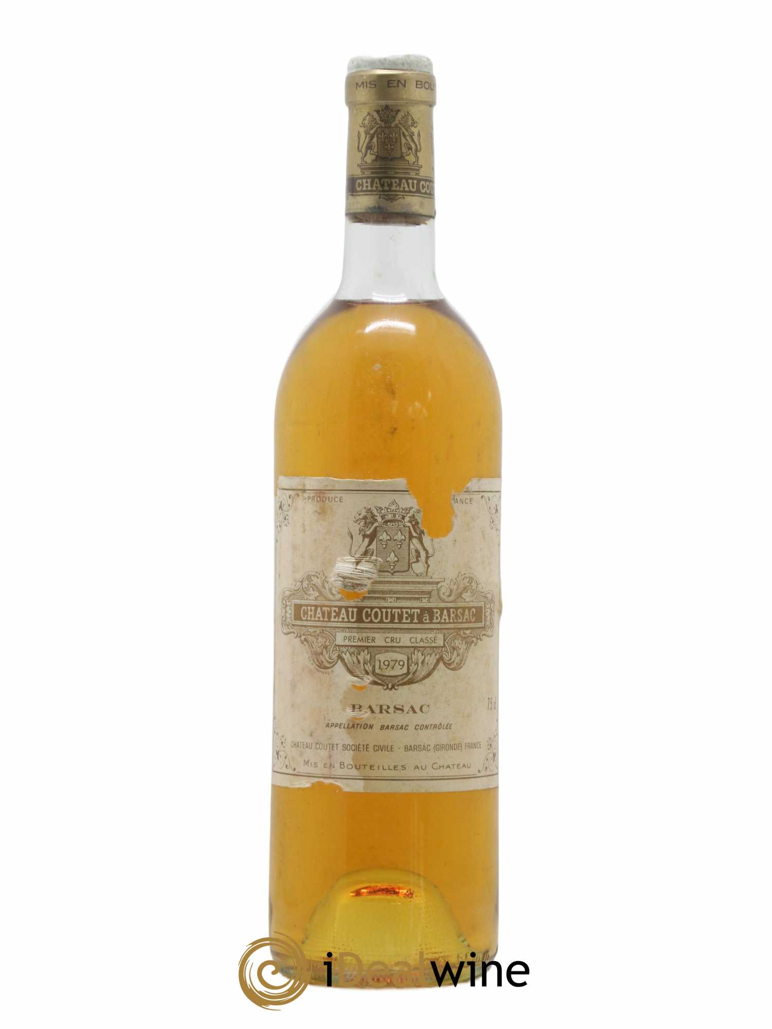Château Coutet 1er Grand Cru Classé 1979 - Lotto di 1 bottiglia - 0