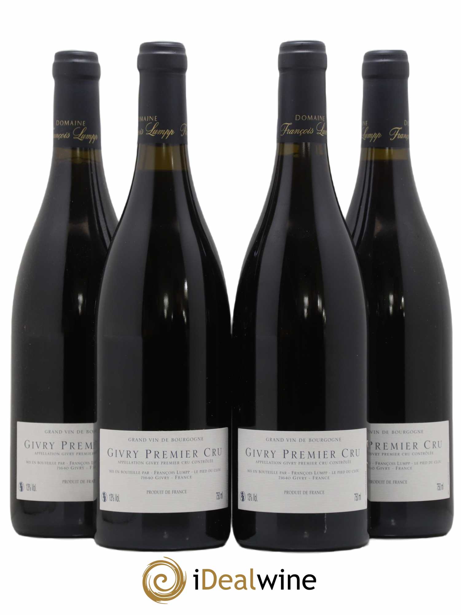 Givry 1er Cru Petit Marole François Lumpp (Domaine) 2010 - Lot de 4 bouteilles - 1