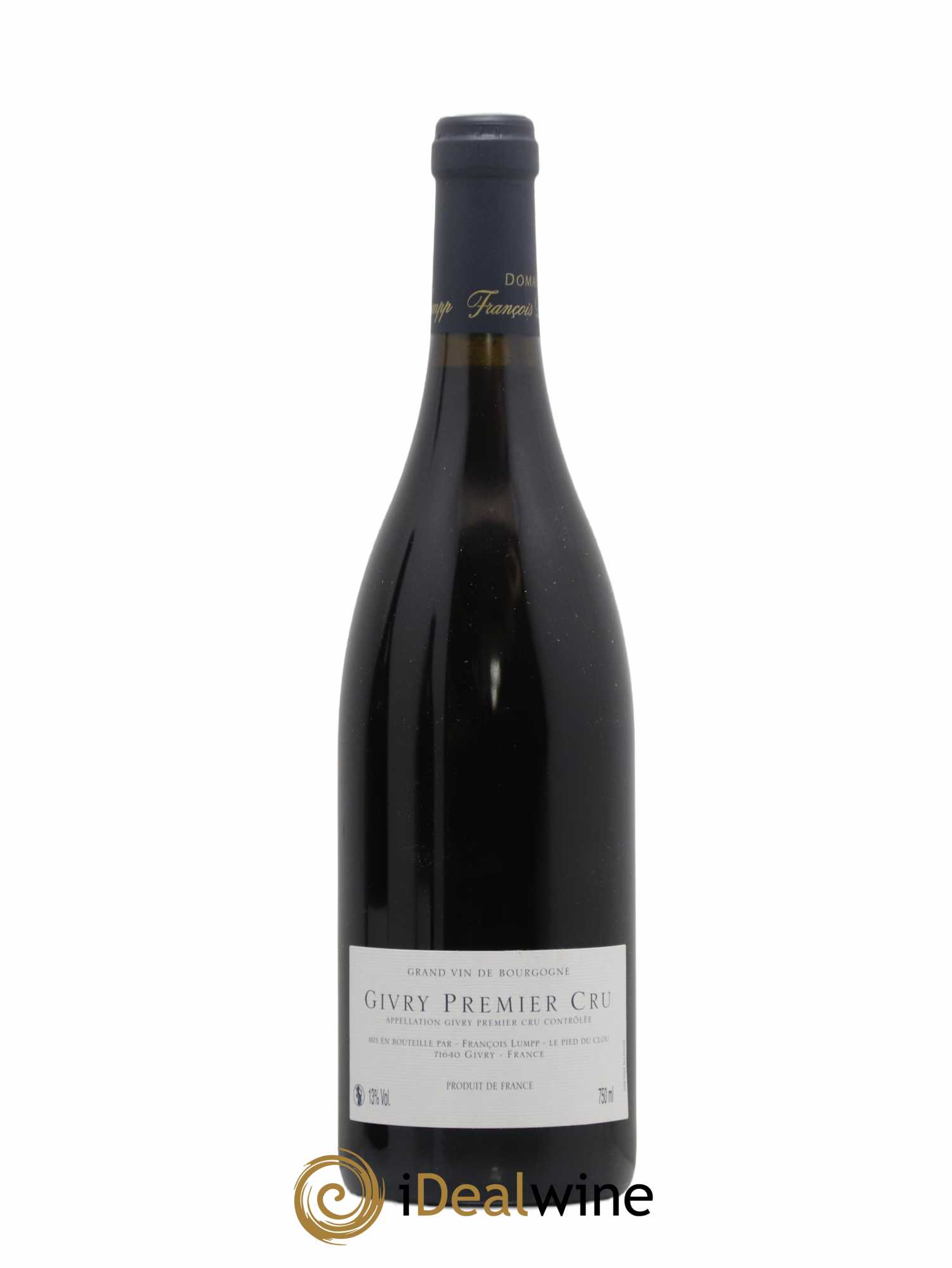 Givry 1er Cru Crausot François Lumpp (Domaine) 2011 - Lot de 1 bouteille - 1