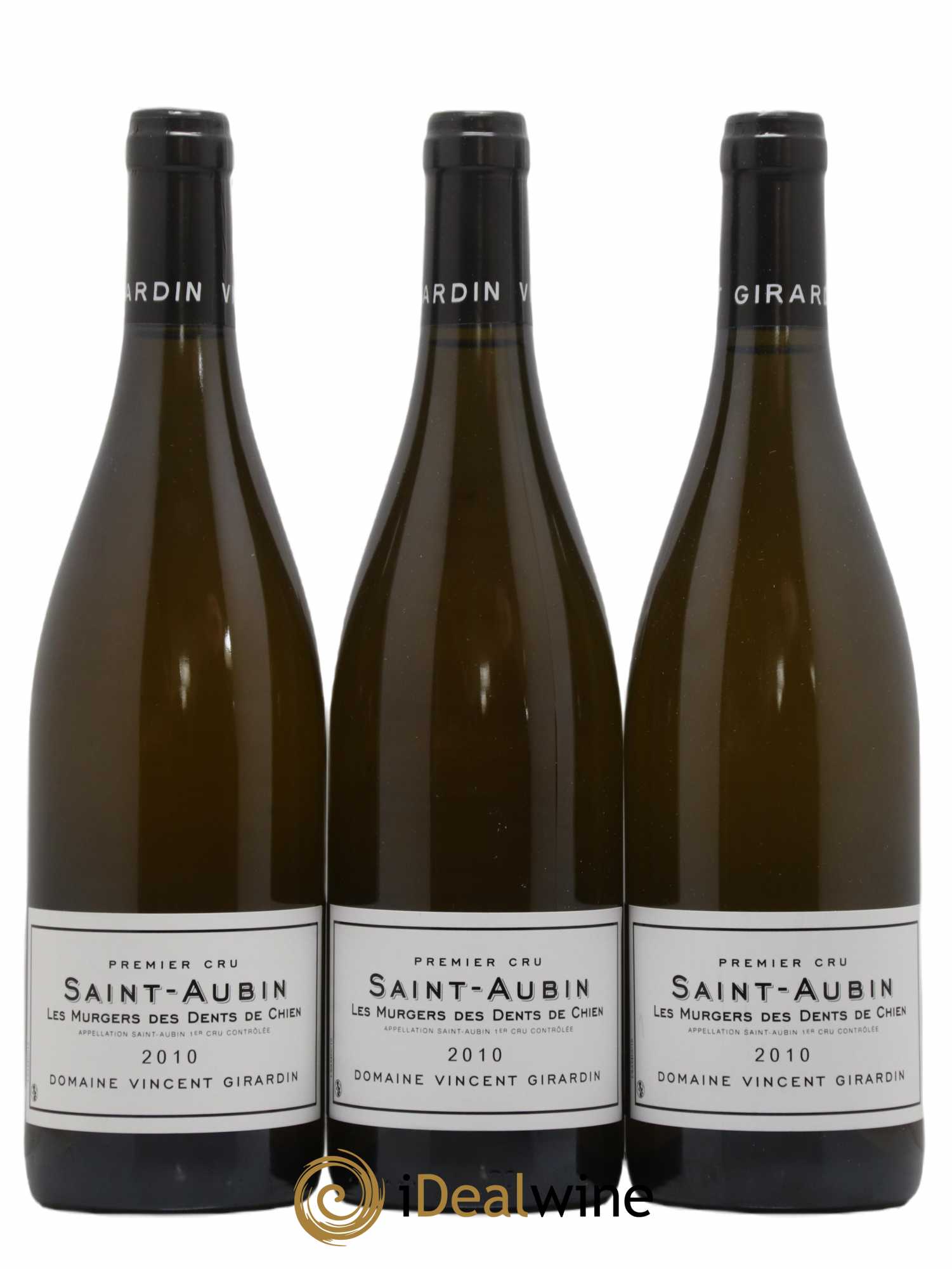 Saint-Aubin 1er Cru Les Murgers des Dents de Chien Vincent Girardin (Domaine) 2010 - Lot de 3 bouteilles - 0
