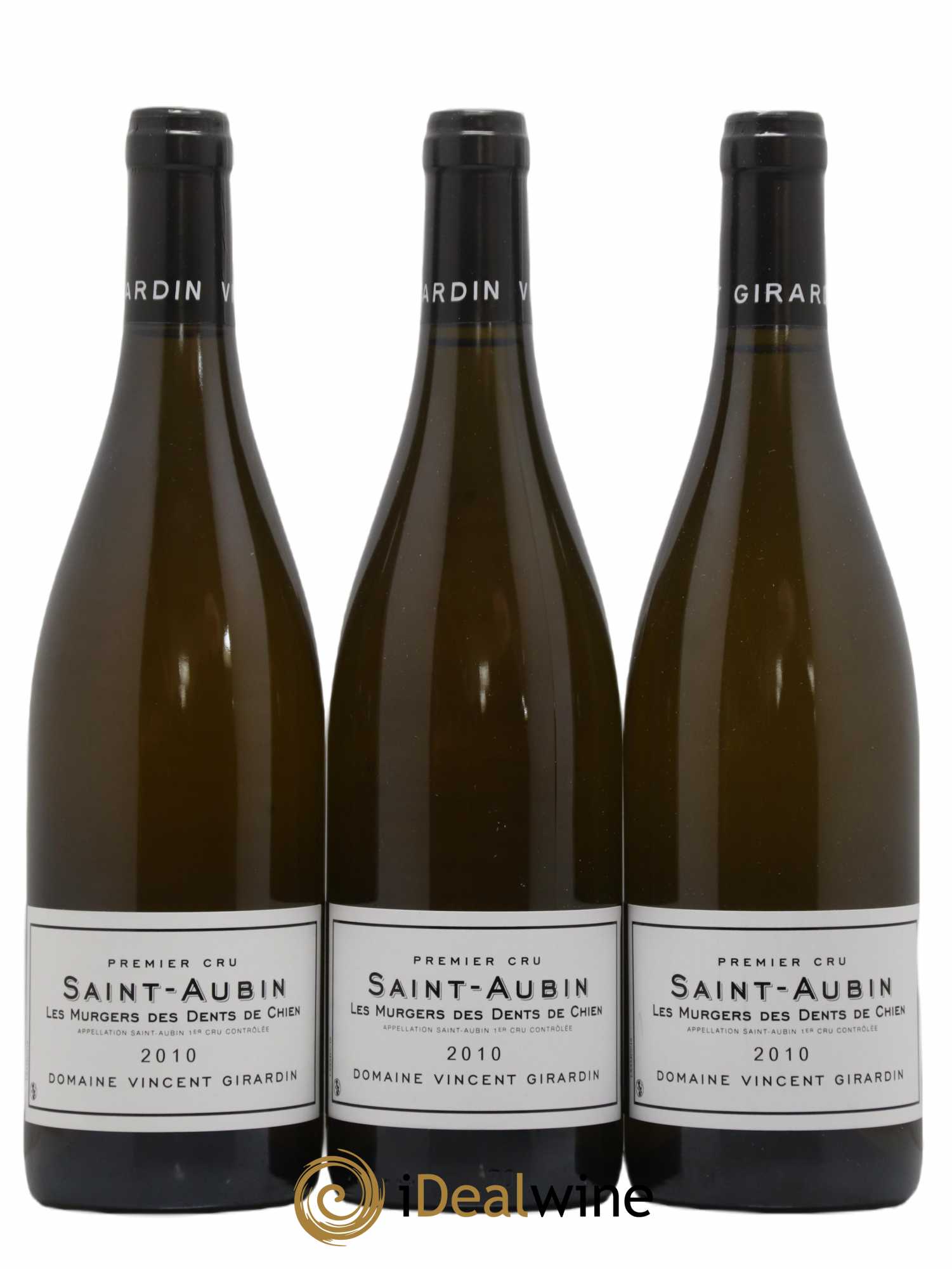 Saint-Aubin 1er Cru Les Murgers des Dents de Chien Vincent Girardin (Domaine) 2010 - Lot de 3 bouteilles - 0