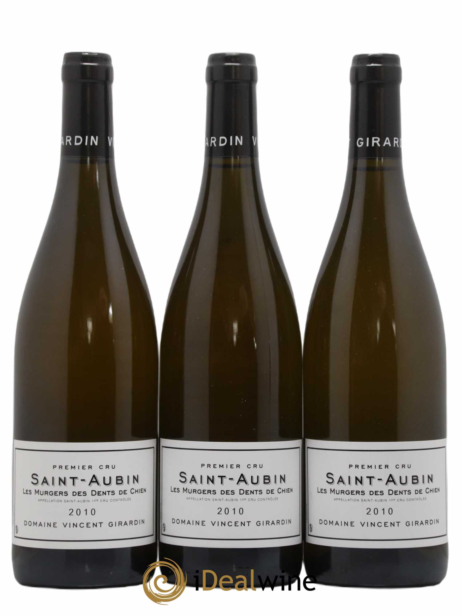 Saint-Aubin 1er Cru Les Murgers des Dents de Chien Vincent Girardin (Domaine) 2010 - Lot de 3 bouteilles - 0