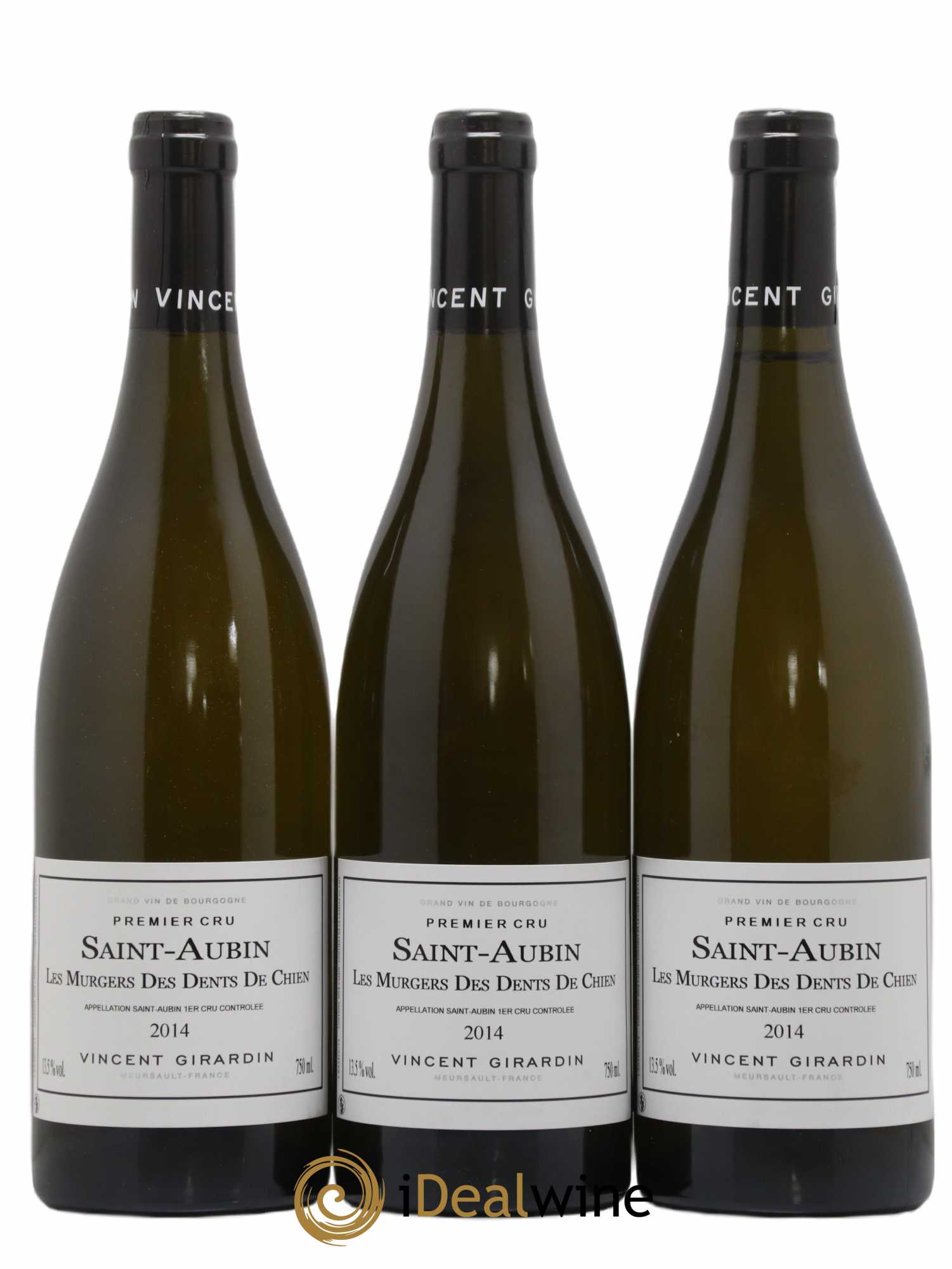 Saint-Aubin 1er Cru Les Murgers des Dents de Chien Vincent Girardin (Domaine) 2014 - Lot de 3 bouteilles - 0
