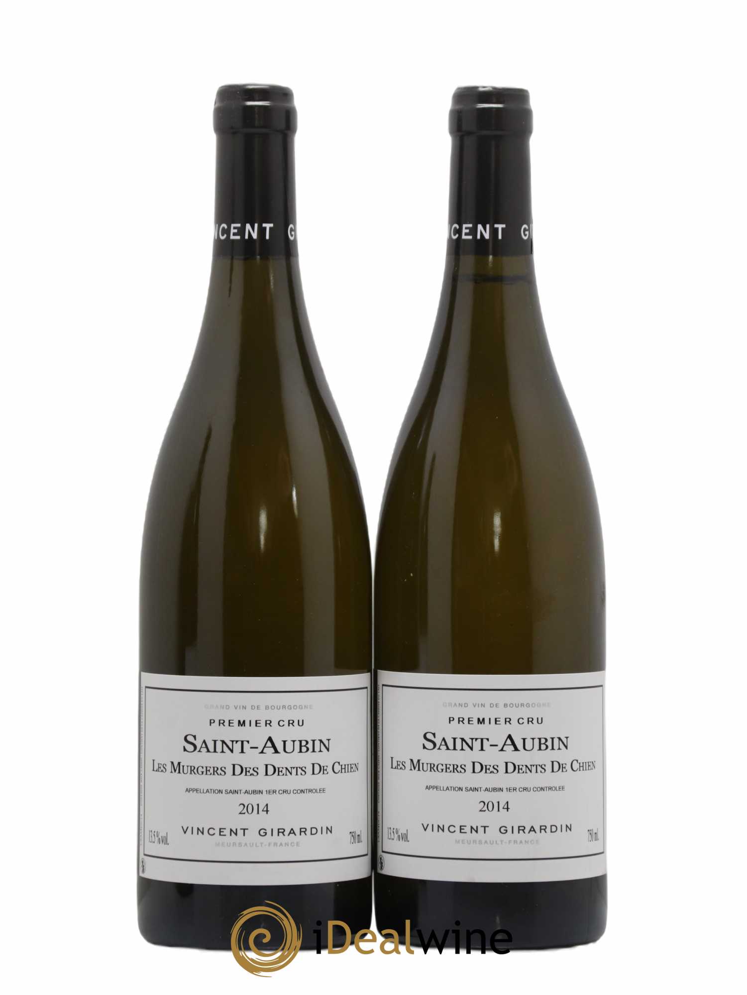 Saint-Aubin 1er Cru Les Murgers des Dents de Chien Vincent Girardin (Domaine) 2014 - Lot de 2 bouteilles - 0