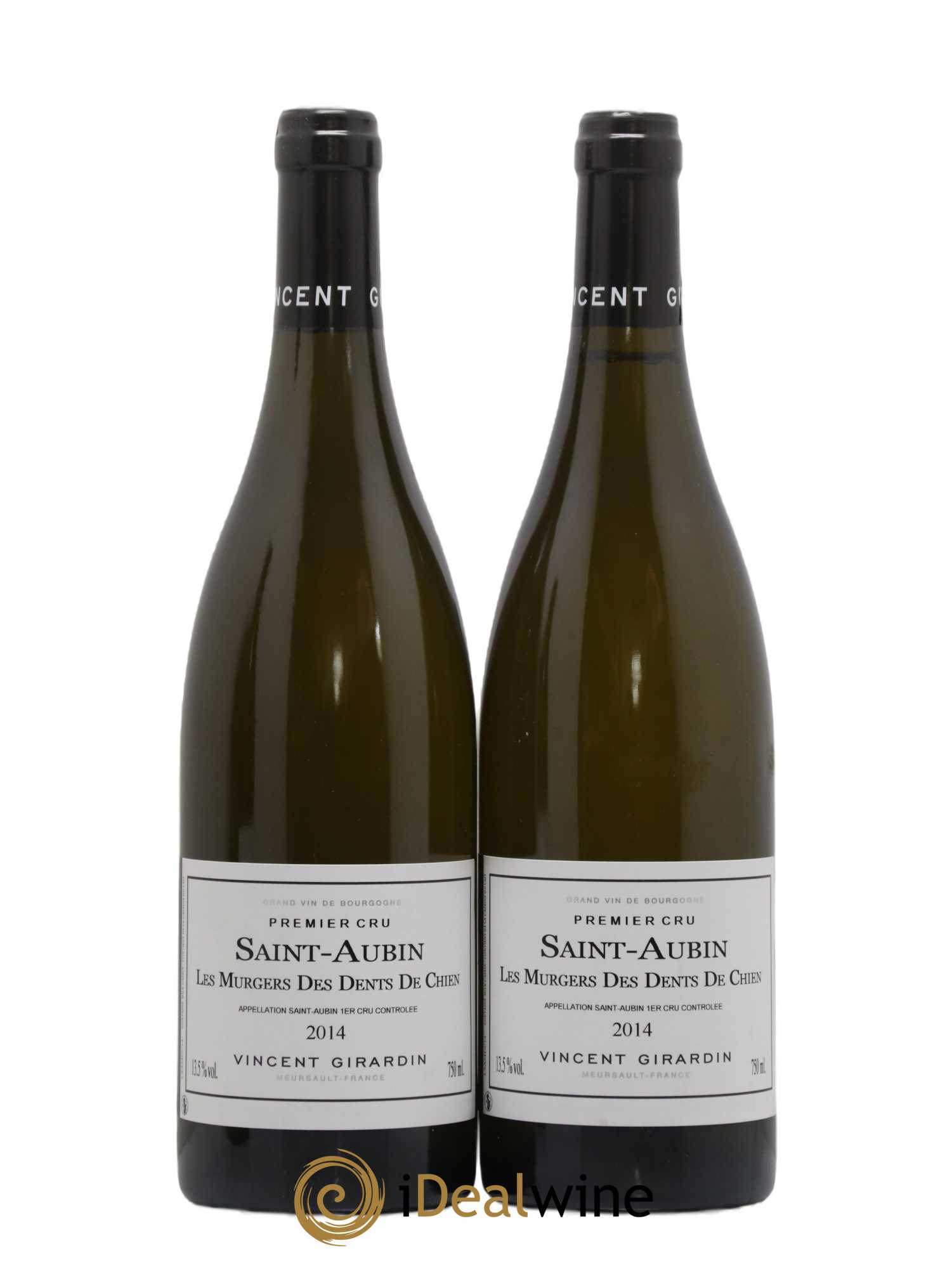 Saint-Aubin 1er Cru Les Murgers des Dents de Chien Vincent Girardin (Domaine) 2014 - Lot de 2 bouteilles - 0