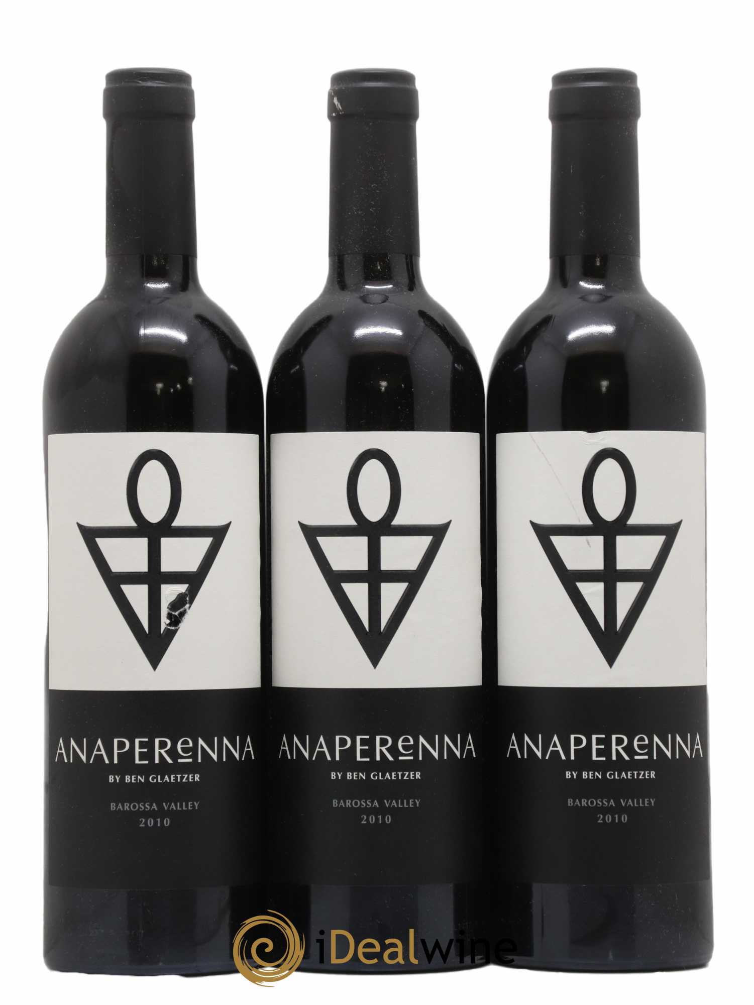 Australie Barossa Valley Anaperenna Ben Glaetzer 2010 - Posten von 3 Flaschen - 0