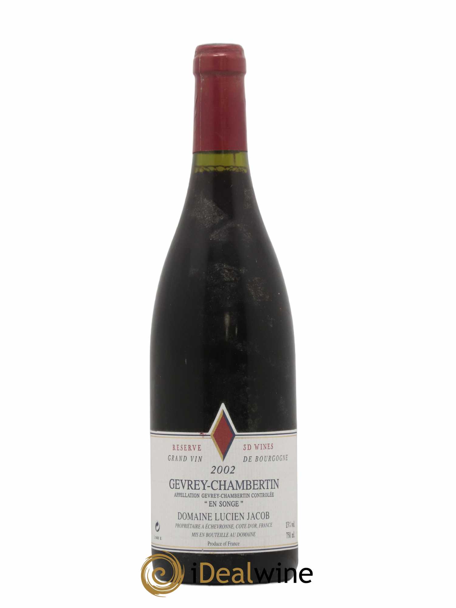 Gevrey-Chambertin 2002 - Posten von 1 Flasche - 0