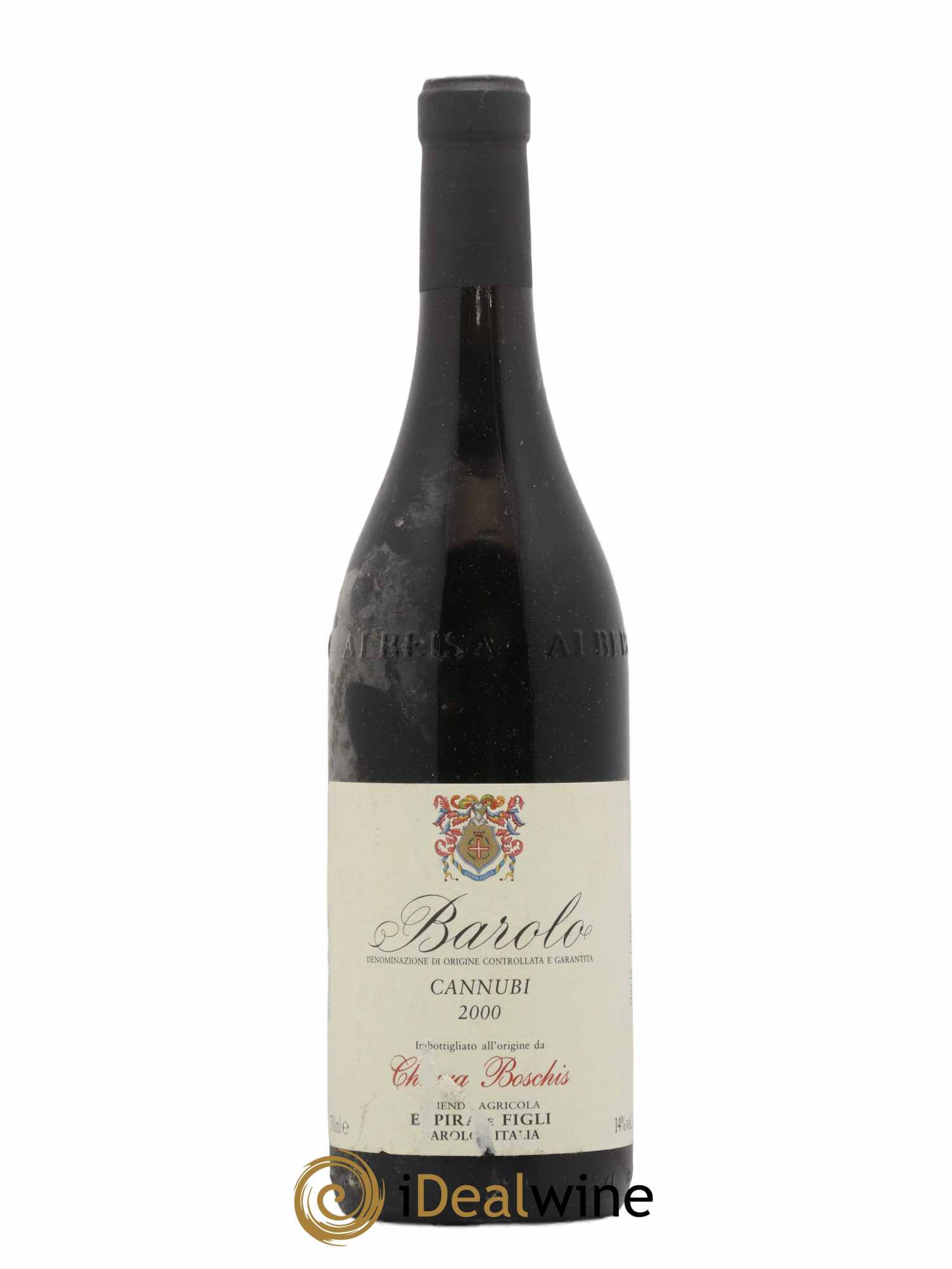 Barolo DOCG Cannubi E. Pira Figli Chiara Boschis 2000 - Lot de 1 bouteille - 0