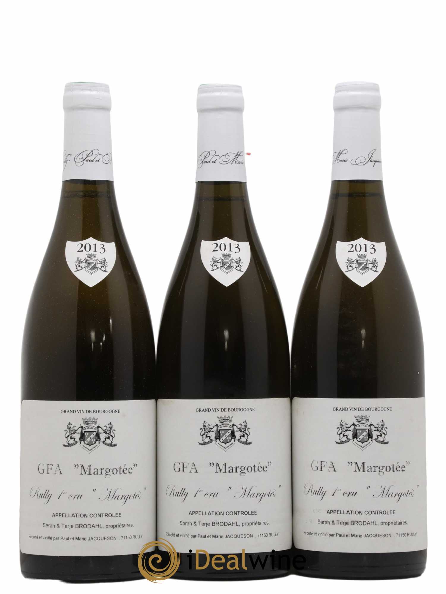 Rully 1er Cru 2013 - Posten von 3 Flaschen - 0