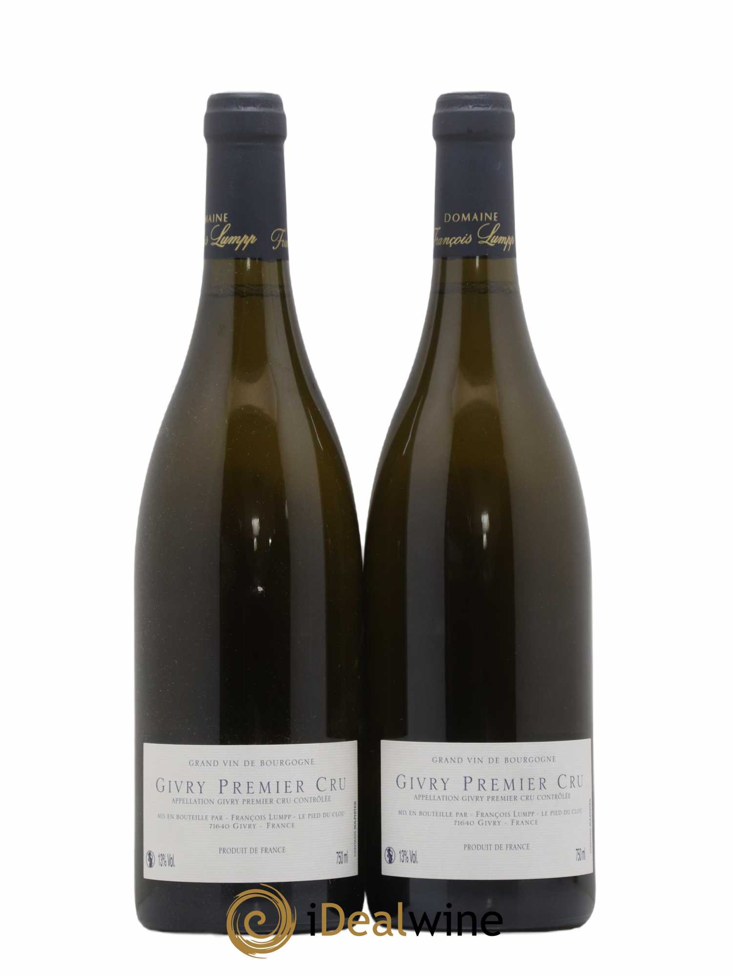 Givry 1er Cru Crausot François Lumpp (Domaine) 2014 - Lot de 2 bouteilles - 1