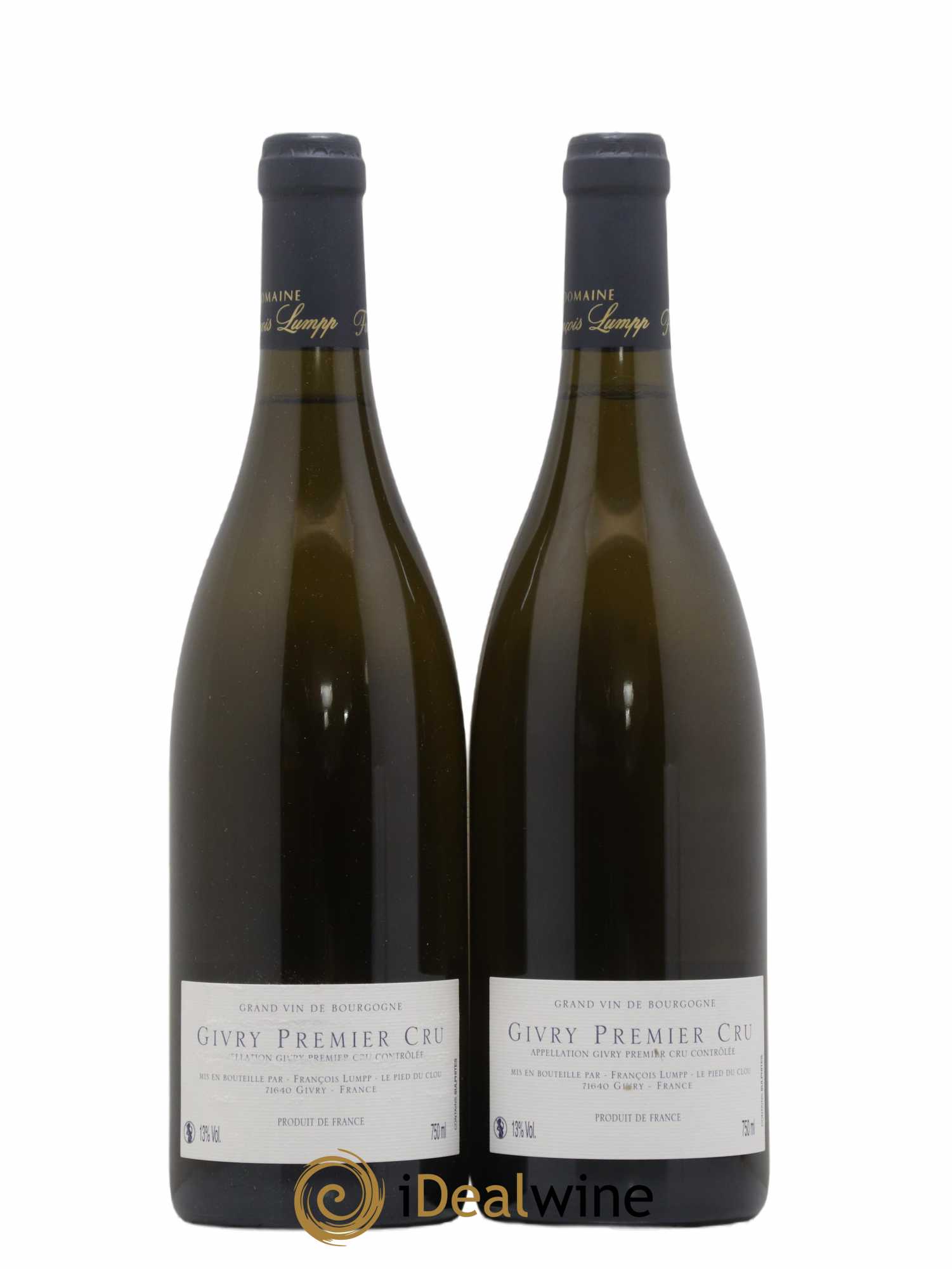 Givry 1er Cru Crausot François Lumpp (Domaine) 2014 - Lot de 2 bouteilles - 1