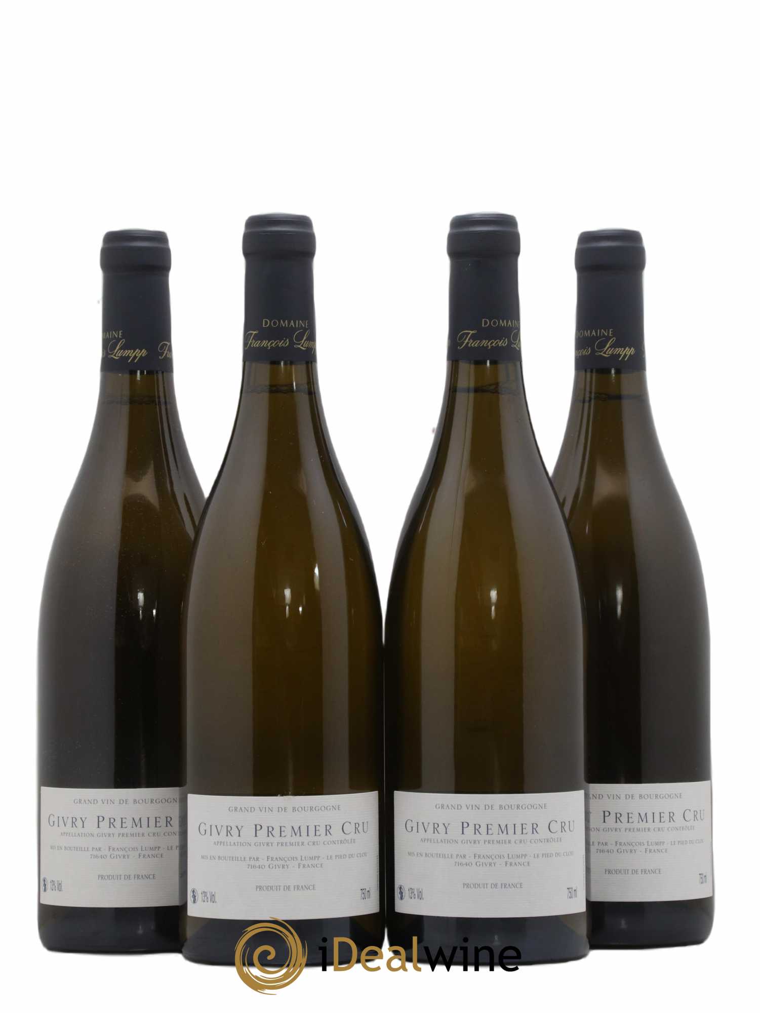 Givry 1er Cru Crausot François Lumpp (Domaine) 2012 - Lot de 4 bouteilles - 1