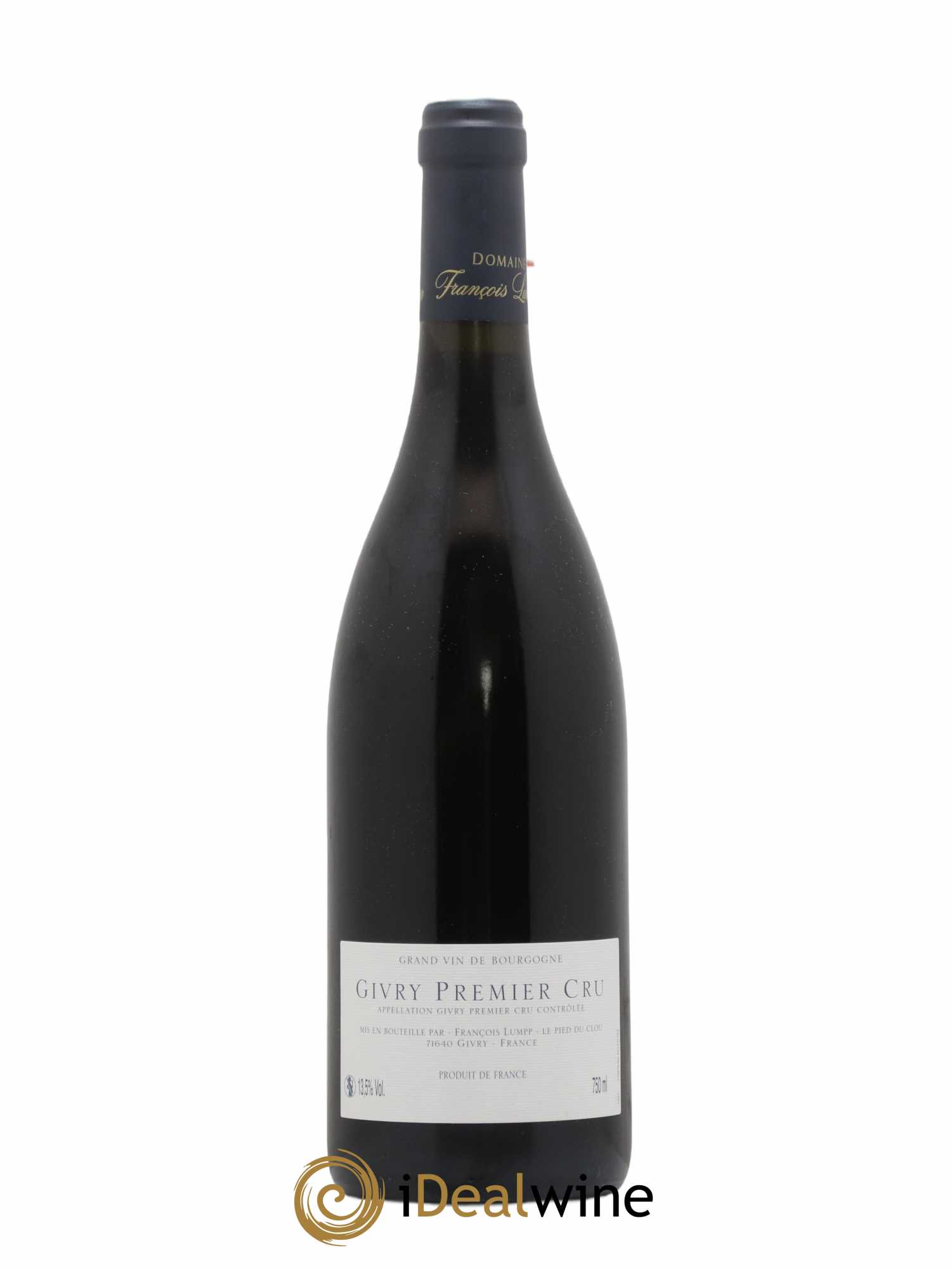 Givry 1er Cru Crausot François Lumpp (Domaine) 2008 - Lot de 1 bouteille - 1