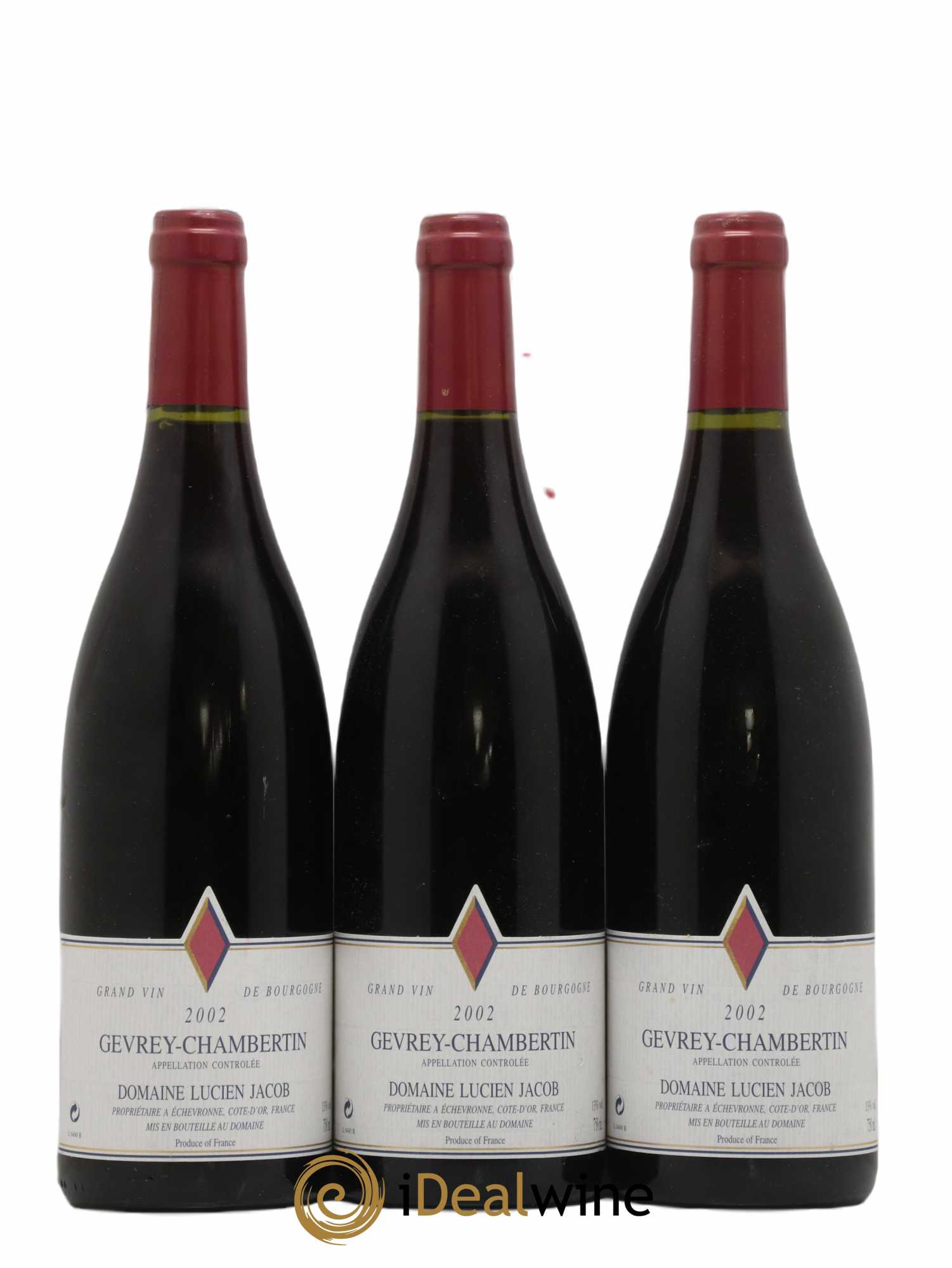 Gevrey-Chambertin Ambroise Lucien Jacob 2002 - Lot de 6 bouteilles - 2