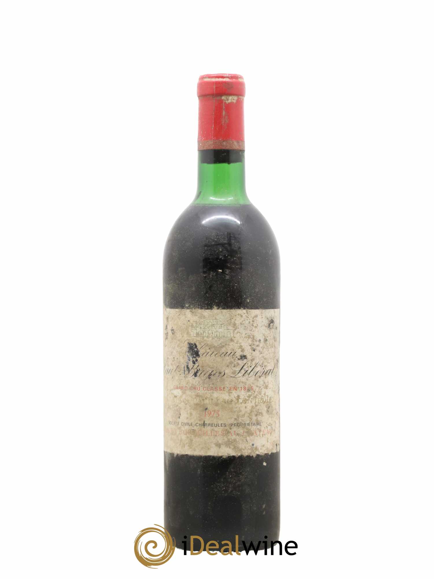 Château Haut Bages Libéral 5ème Grand Cru Classé 1973 - Lot de 1 bouteille - 0