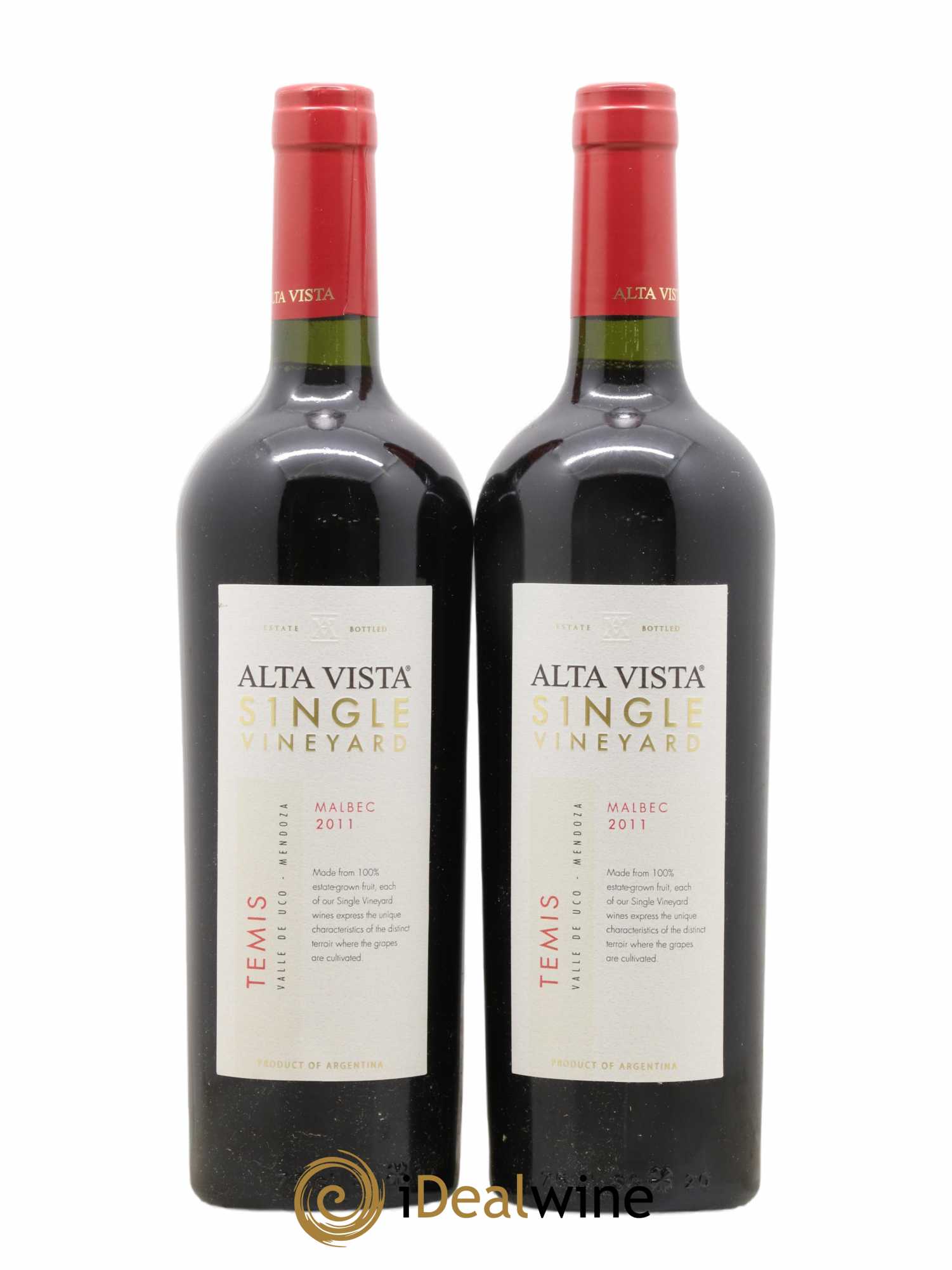 Mendoza Alta Vista Malbec Temis 2011 - Posten von 2 Flaschen - 0
