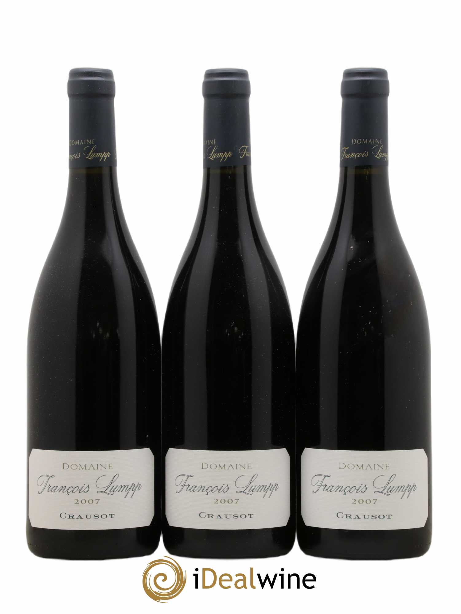 Givry 1er Cru Crausot François Lumpp (Domaine) 2007 - Lot de 3 bouteilles - 0