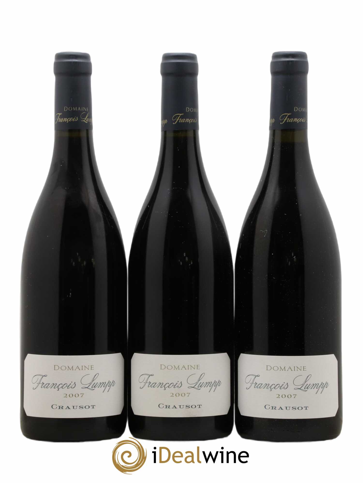 Givry 1er Cru Crausot François Lumpp (Domaine) 2007 - Lot de 3 bouteilles - 0