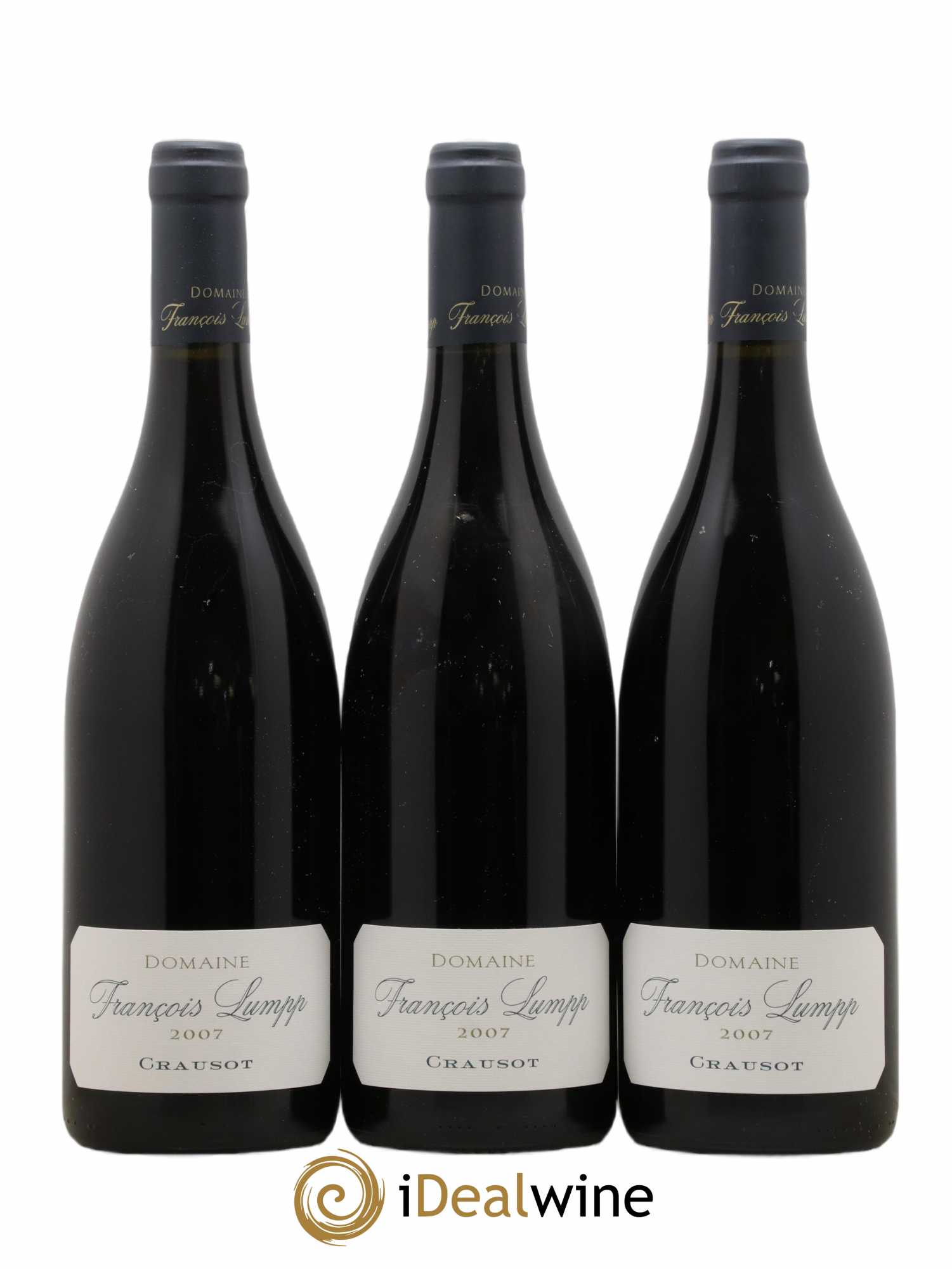 Givry 1er Cru Crausot François Lumpp (Domaine) 2007 - Lot de 3 bouteilles - 0