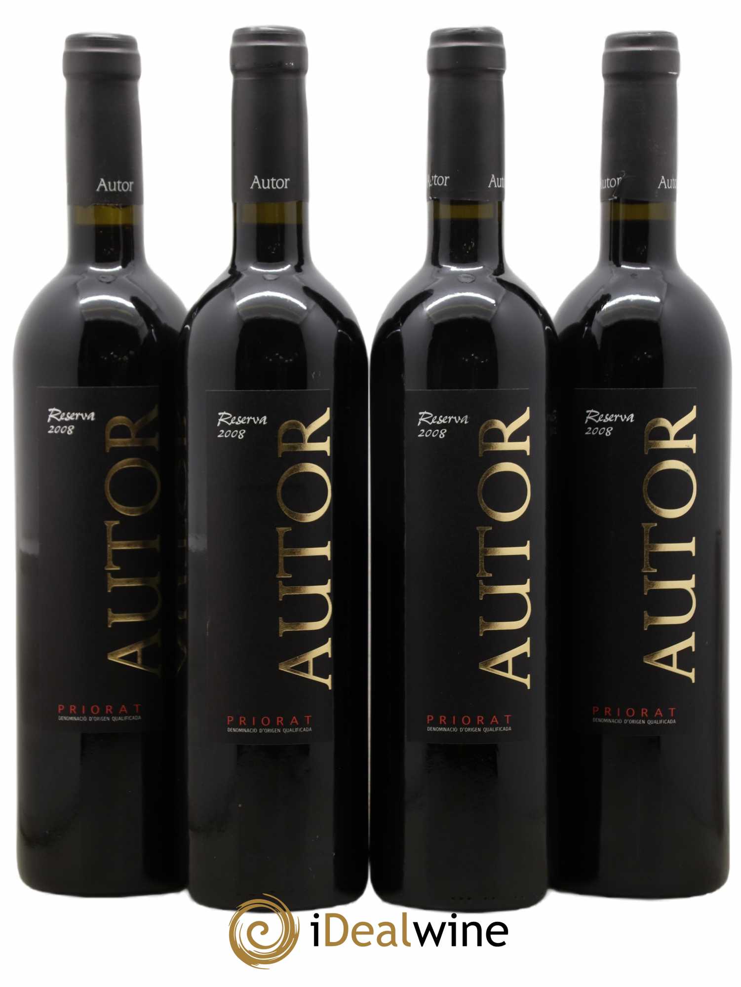 Priorat DOCA Autor Reserva (sans prix de réserve) 2008 - Posten von 4 Flaschen - 0