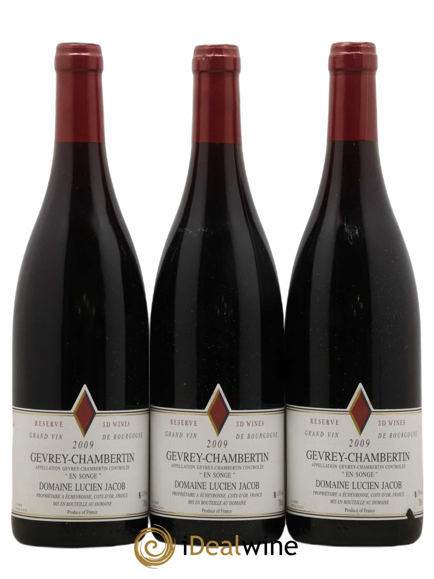 Gevrey-Chambertin En songe Lucien Jacob 2009 - Posten von 6 Flaschen - 2