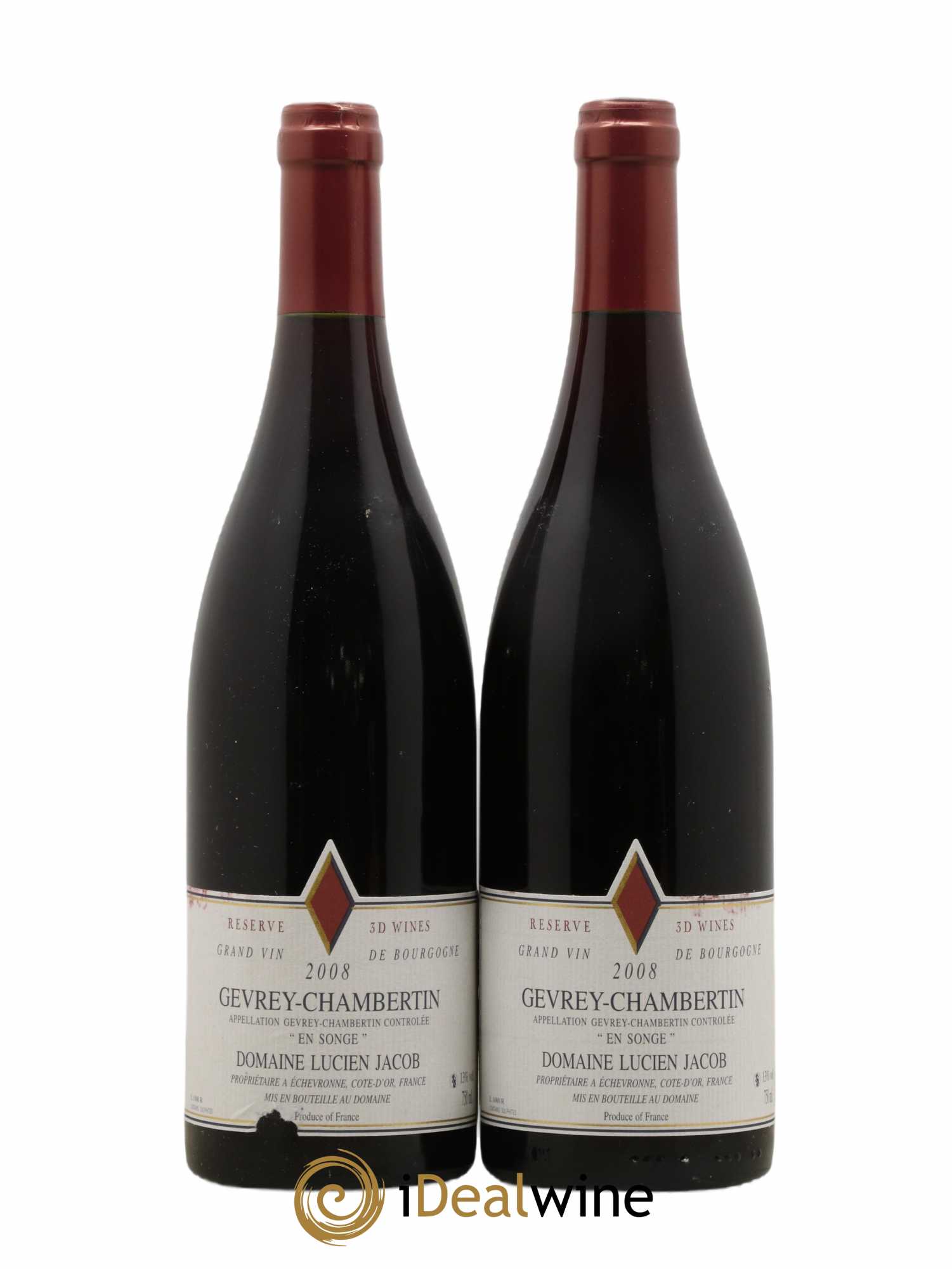 Gevrey-Chambertin 2008 - Posten von 2 Flaschen - 0