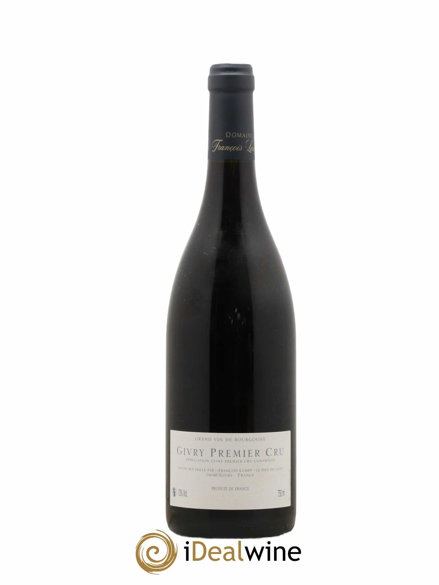 Givry 1er Cru Crausot François Lumpp (Domaine) 2007 - Lot of 1 bottle - 1