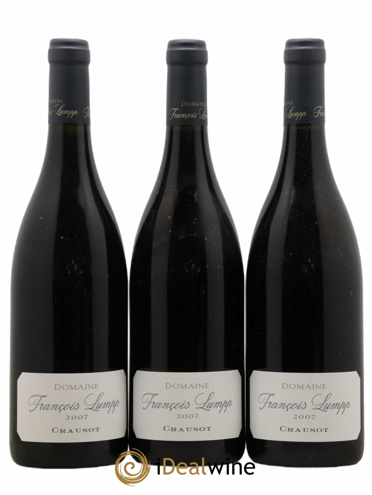 Givry 1er Cru Crausot François Lumpp (Domaine) 2007 - Lot de 3 bouteilles - 0