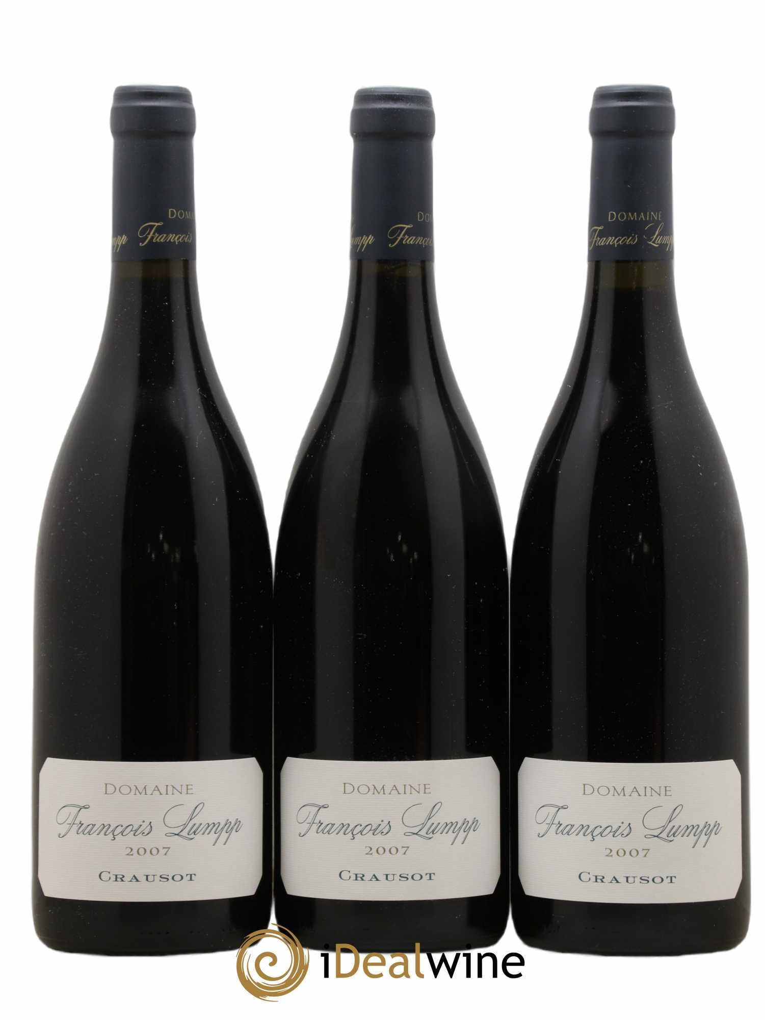 Givry 1er Cru Crausot François Lumpp (Domaine) 2007 - Lot de 3 bouteilles - 0