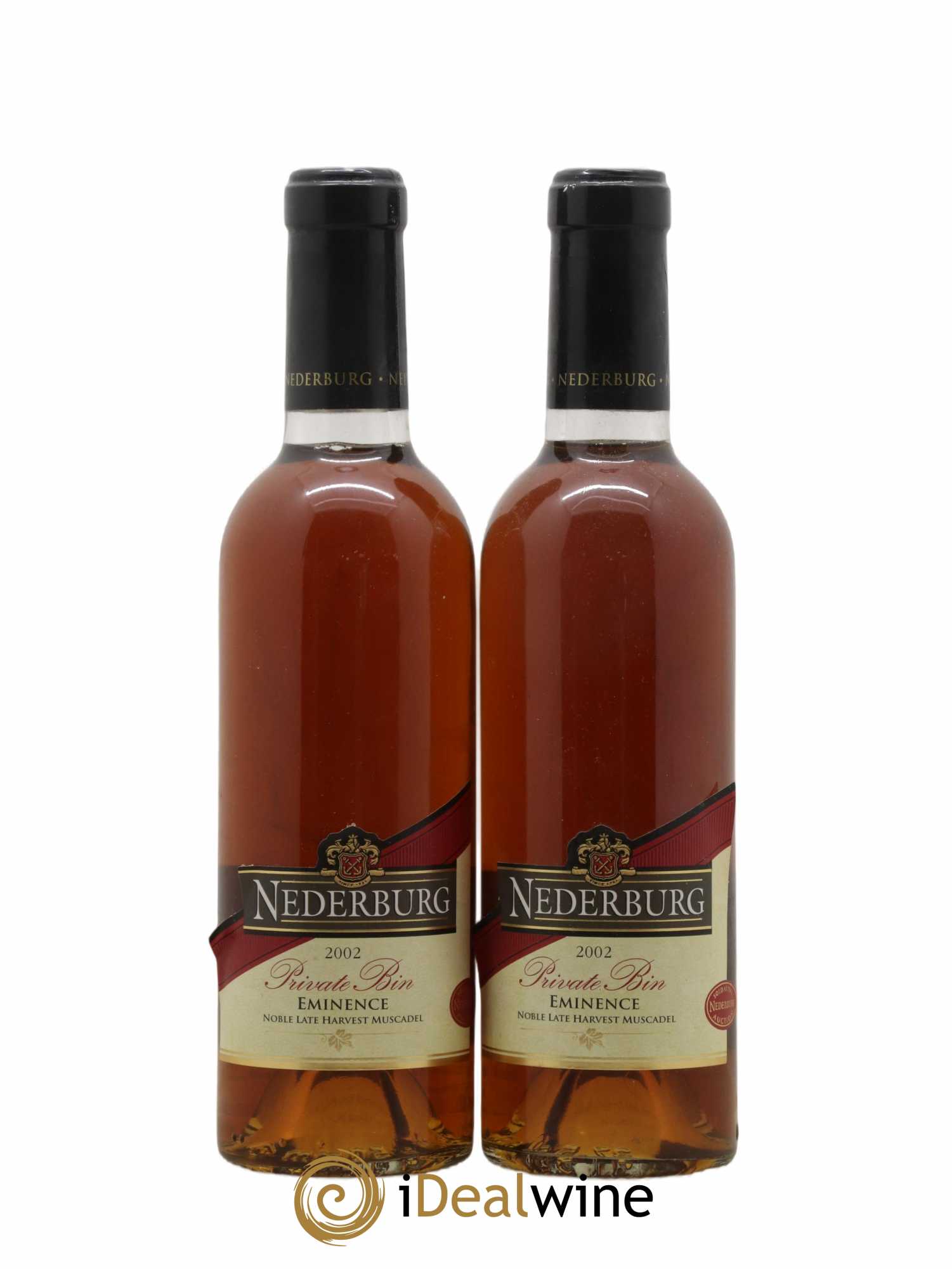 Afrique du Sud Nederburg Private Bin Eminence 2002 - Posten von 2 Demi-Flaschen - 0