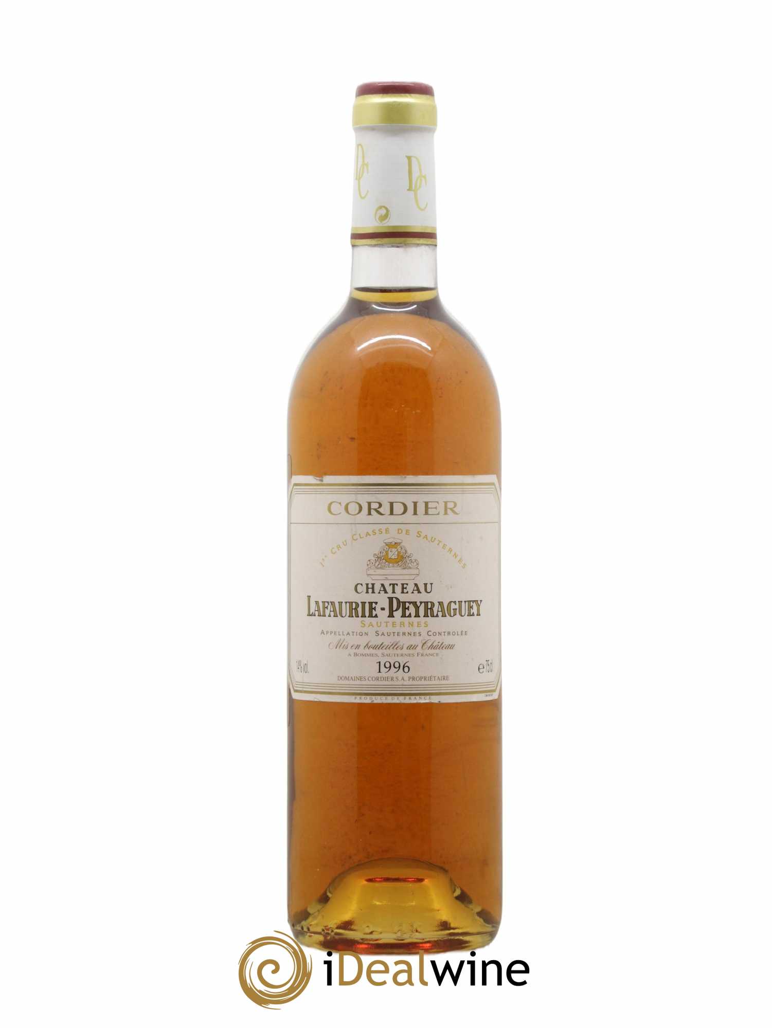Château Lafaurie-Peyraguey 1er Grand Cru Classé 1996 - Lotto di 1 bottiglia - 0