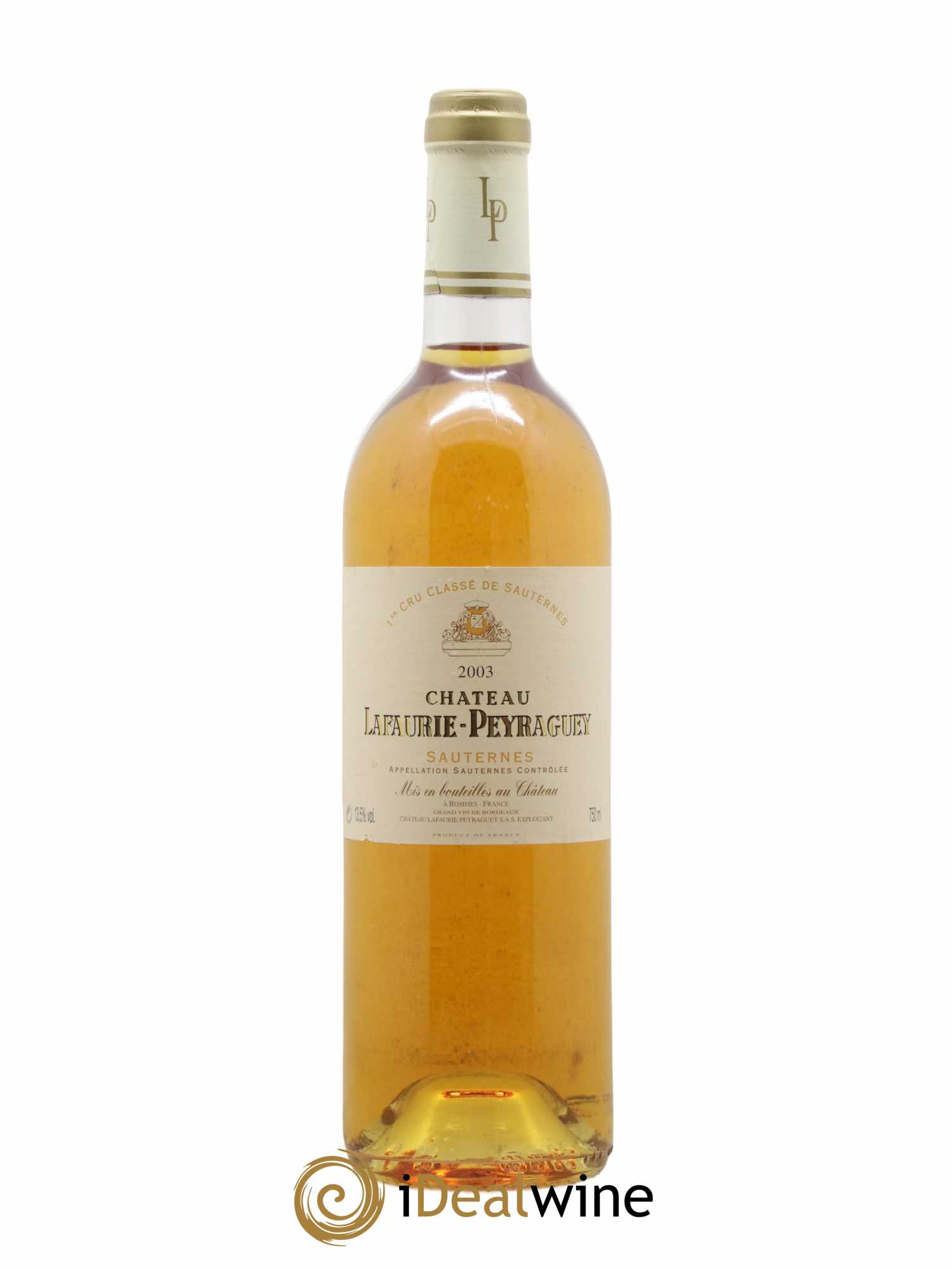 Château Lafaurie-Peyraguey 1er Grand Cru Classé 2003 - Lotto di 1 bottiglia - 0