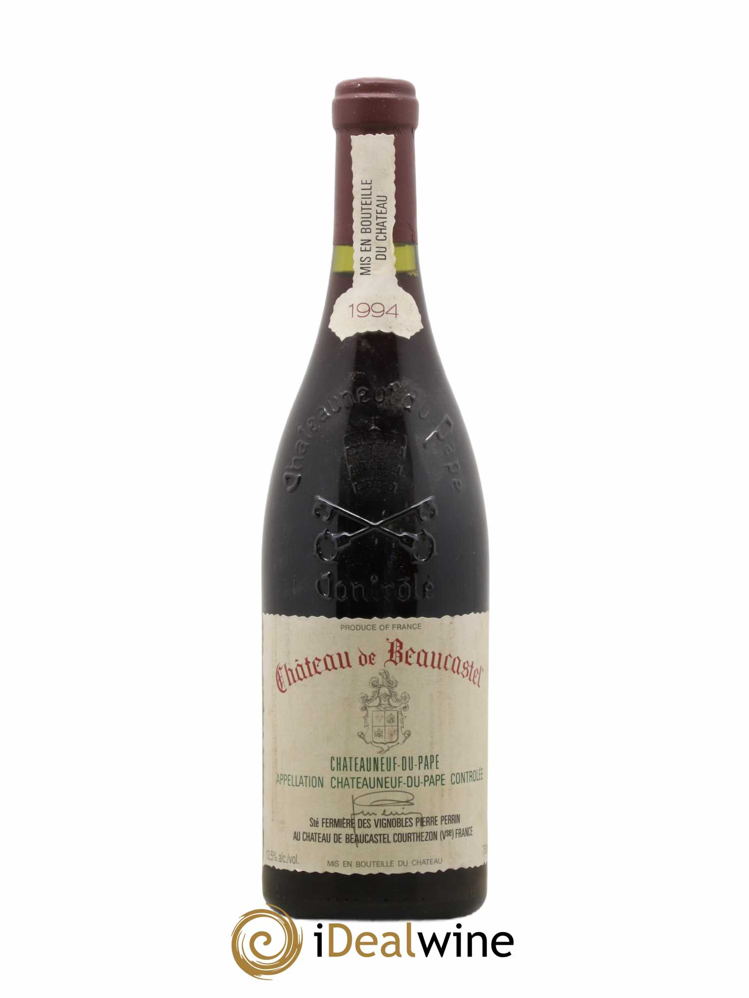 Châteauneuf-du-Pape Château de Beaucastel Famille Perrin 1994 - Lot de 1 bouteille - 0