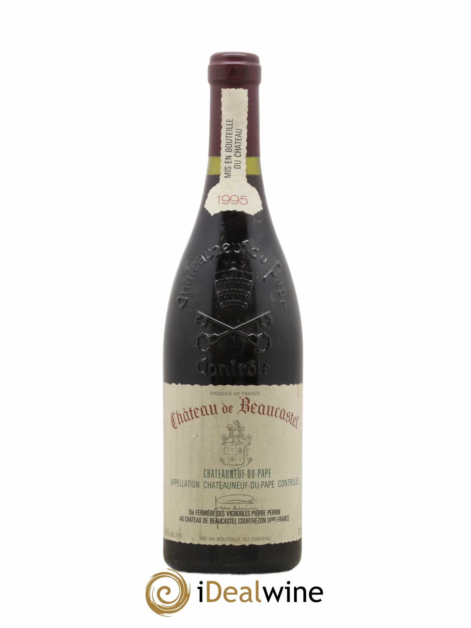 Châteauneuf-du-Pape Château de Beaucastel Famille Perrin 1995 - Lot de 1 bouteille - 0