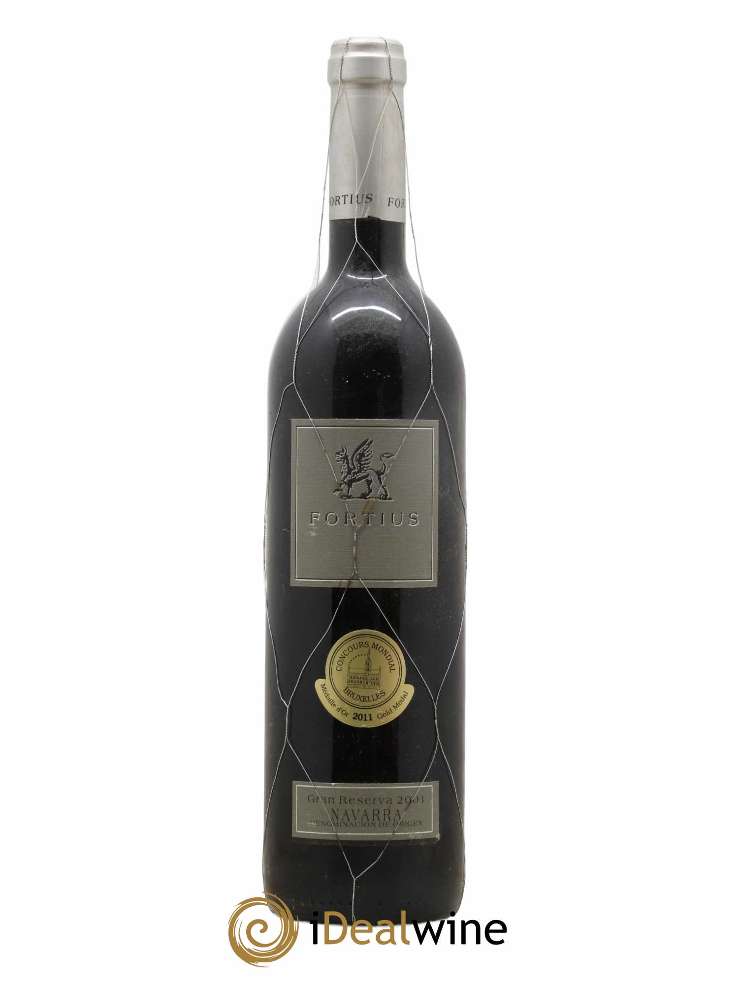 Espagne Elite De Fortius Navarra Reserva Cabernet Sauvignon & Merlot 2001 - Lot de 1 bouteille - 0
