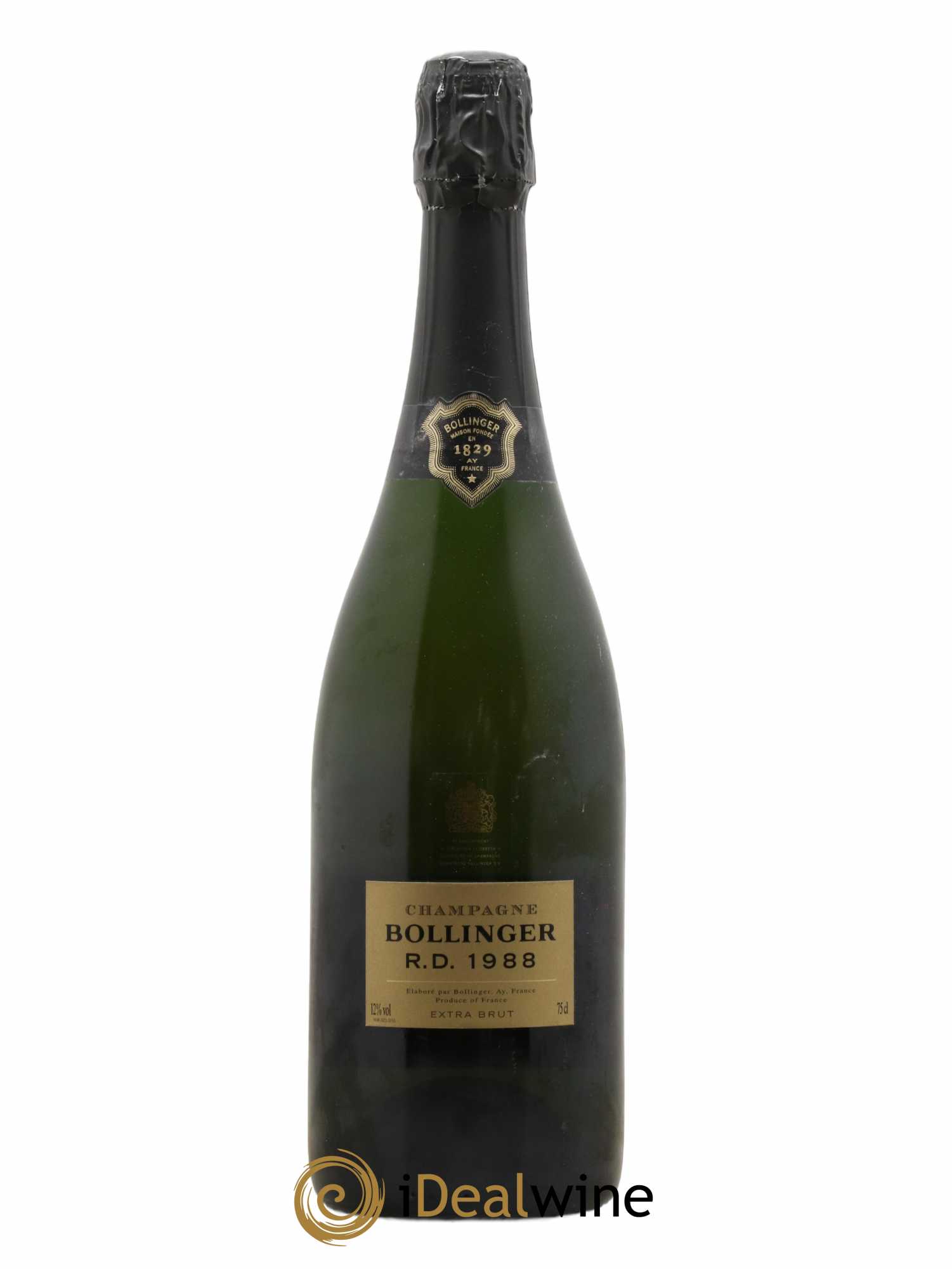 R.D. Extra-Brut Bollinger 1988 - Lot de 1 bouteille - 1