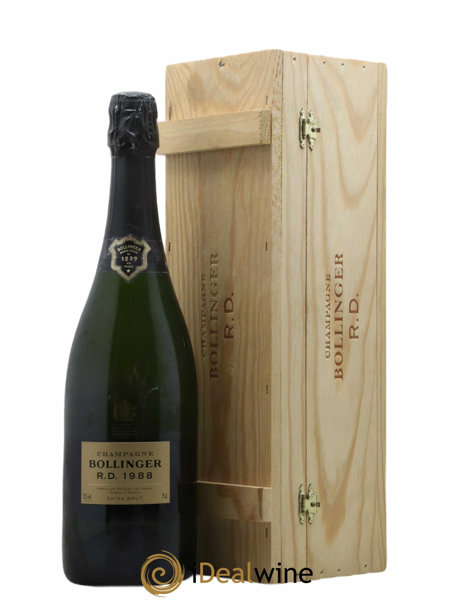 R.D. Extra-Brut Bollinger 1988 - Lot de 1 bouteille - 0