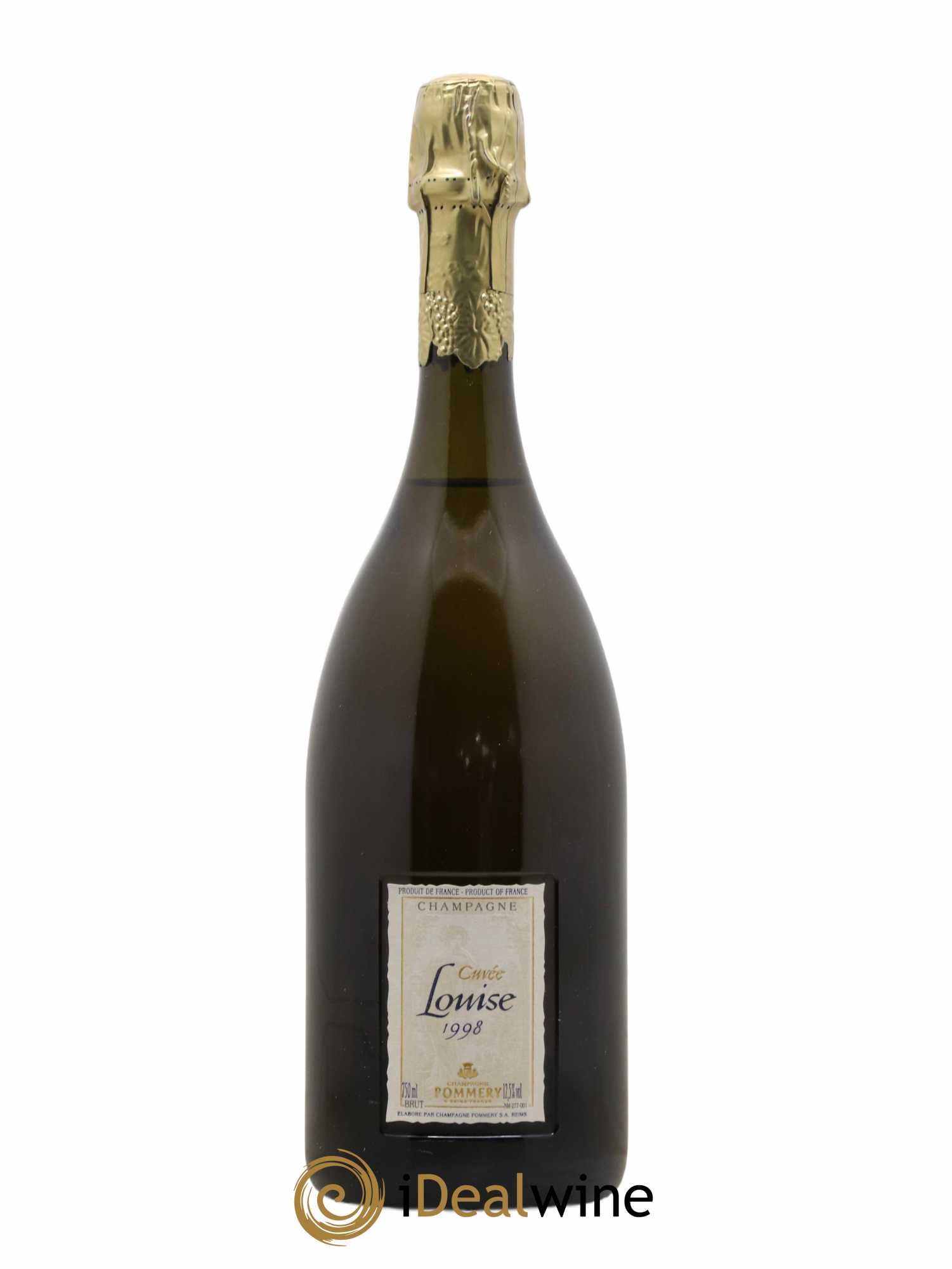 Cuvée Louise Pommery 1998 - Lot de 1 bouteille - 1