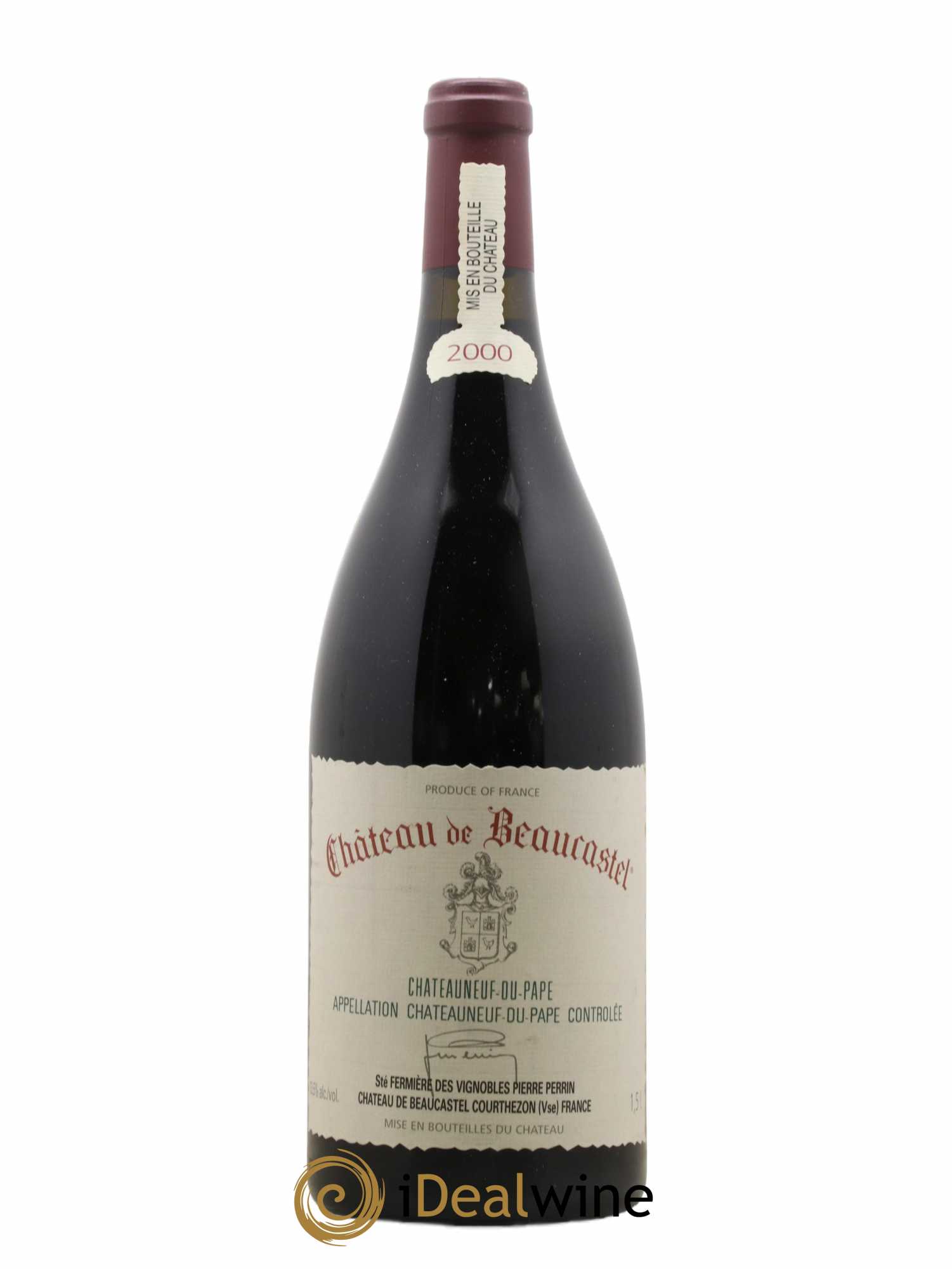 Châteauneuf-du-Pape Château de Beaucastel Famille Perrin 2000 - Lot de 1 magnum - 0