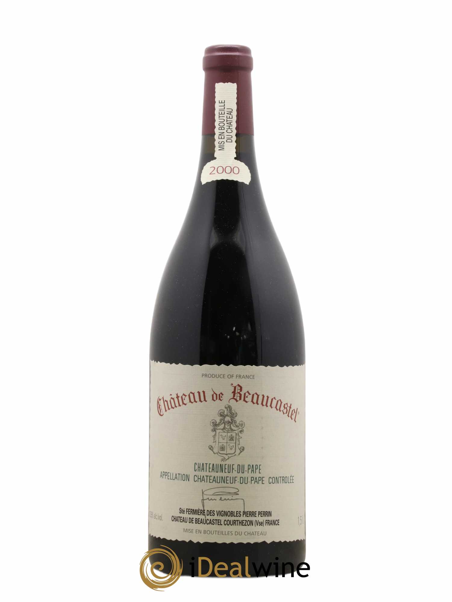 Châteauneuf-du-Pape Château de Beaucastel Famille Perrin 2000 - Lot de 1 magnum - 0