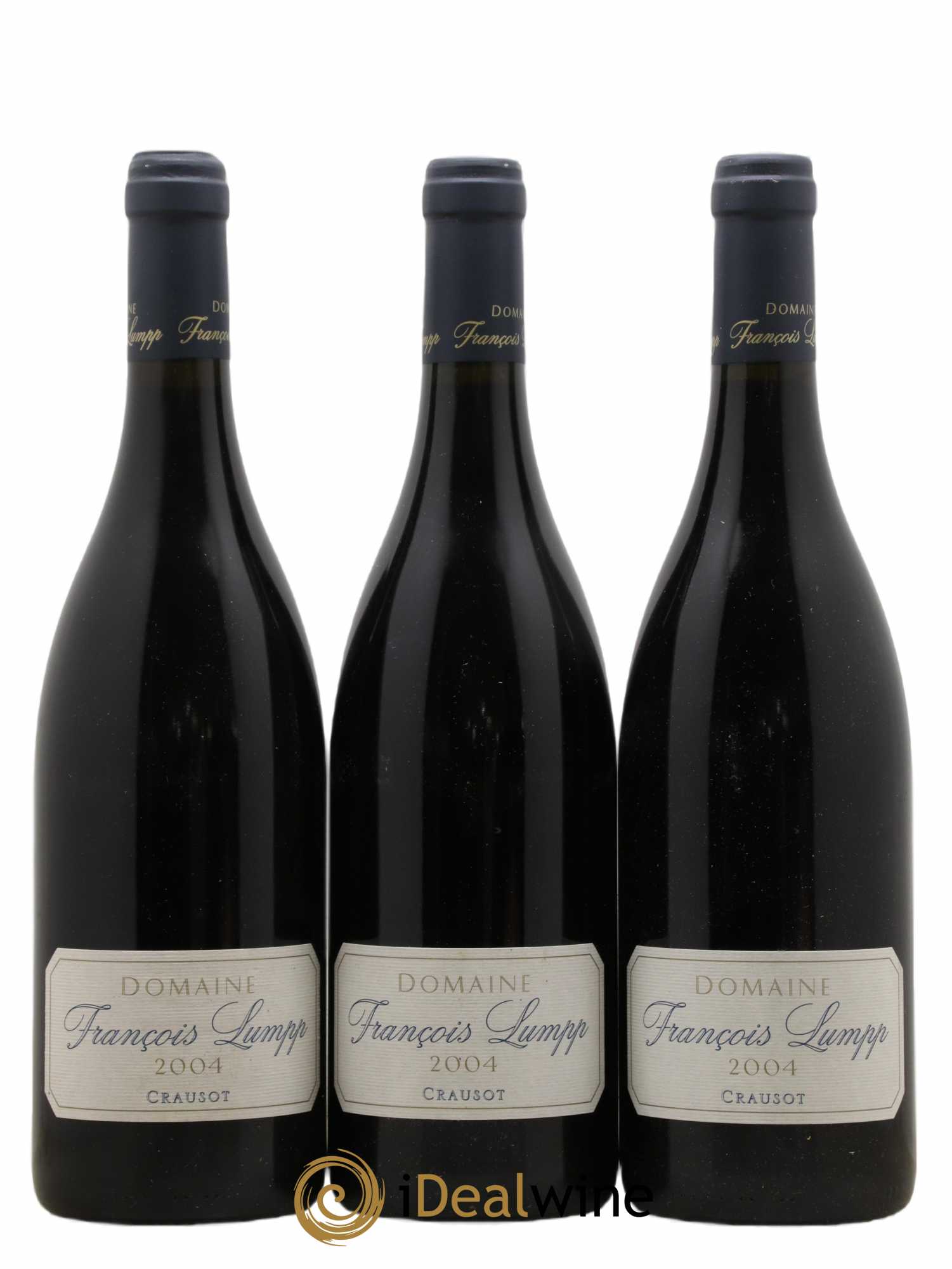 Givry 1er Cru Crausot François Lumpp (Domaine) 2004 - Lot de 3 bouteilles - 0